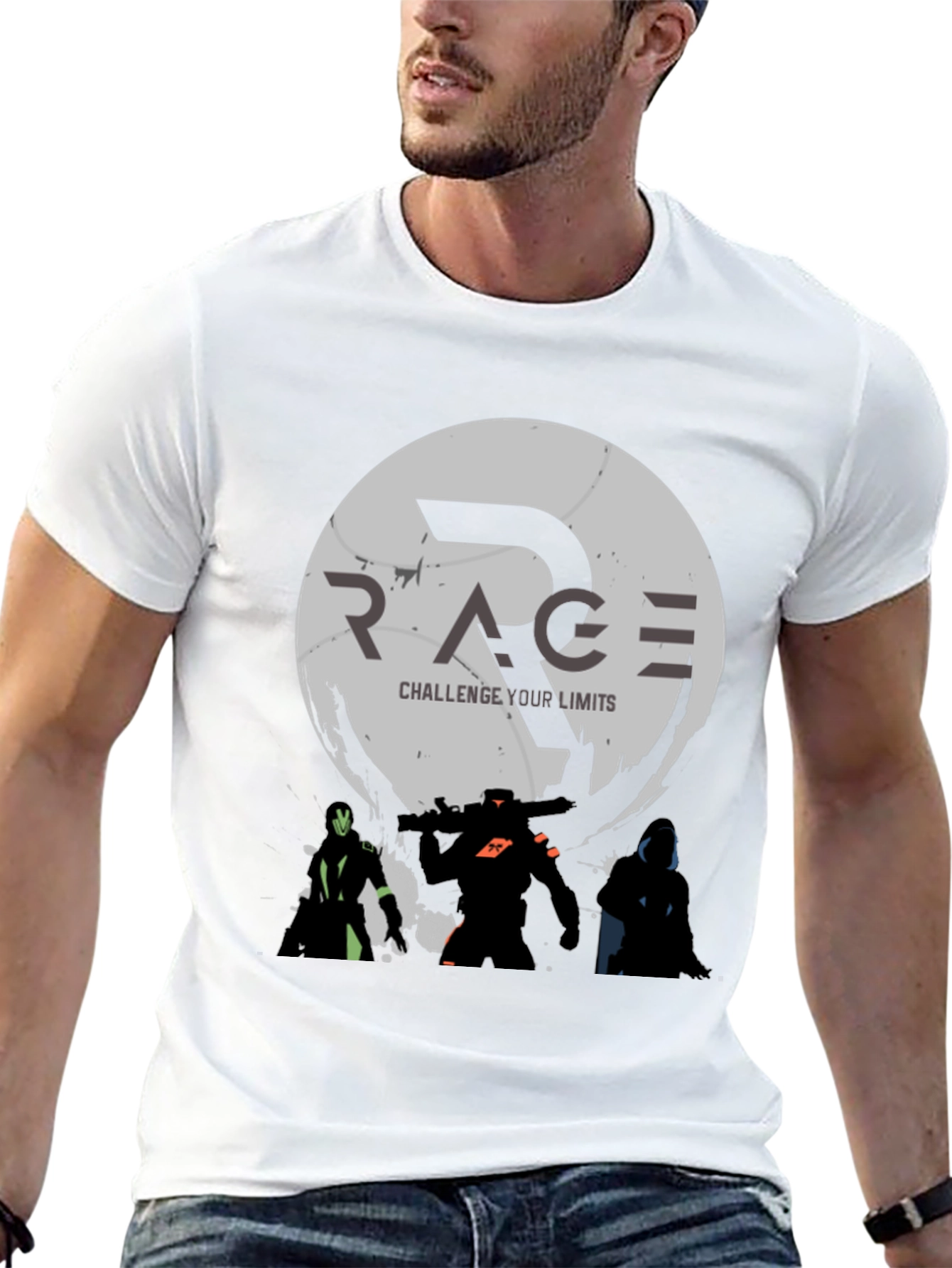 RACE Challenge Your Limits Graphic Tee