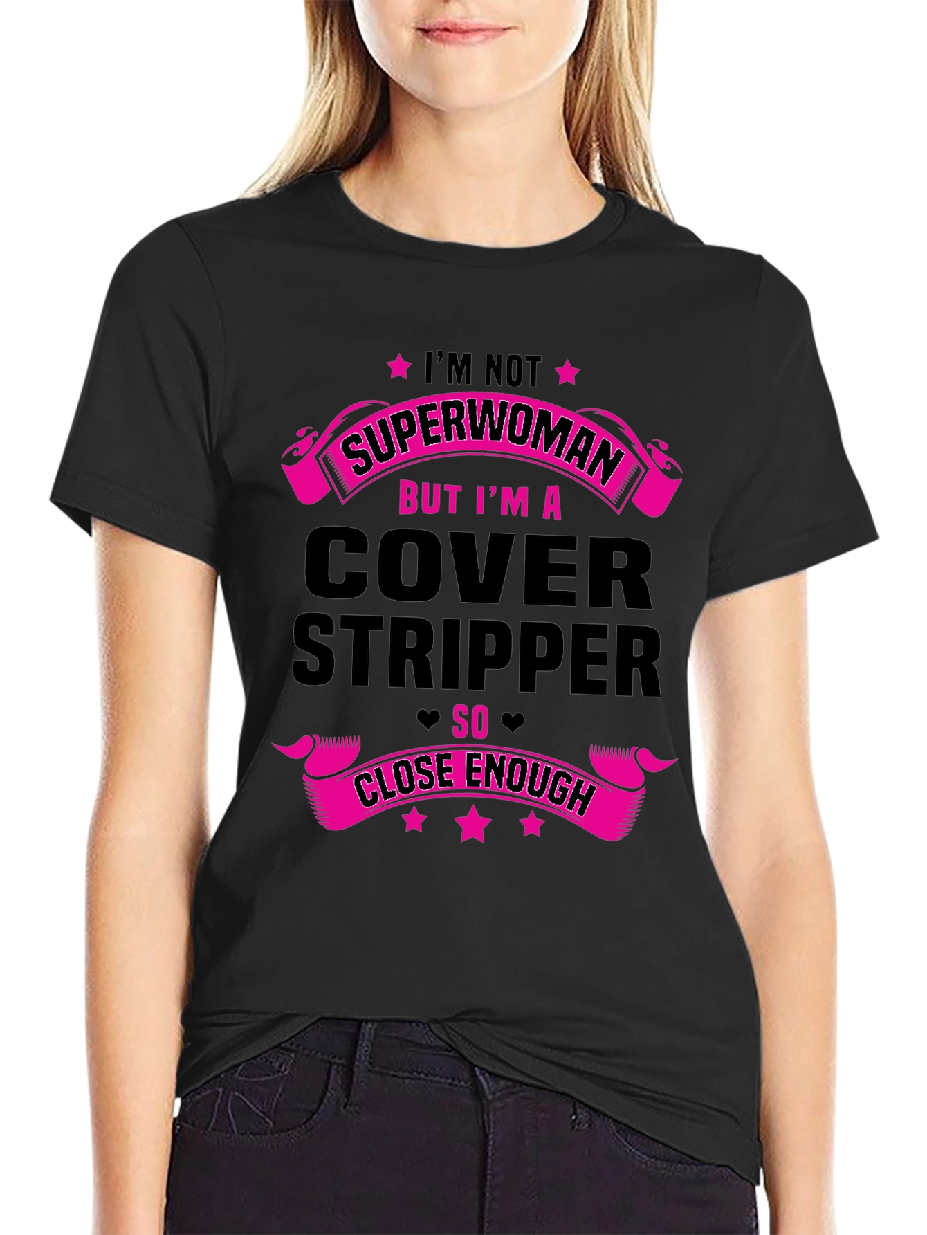 Cover Stripper Graphic Tee Funny Novelty T-Shirt