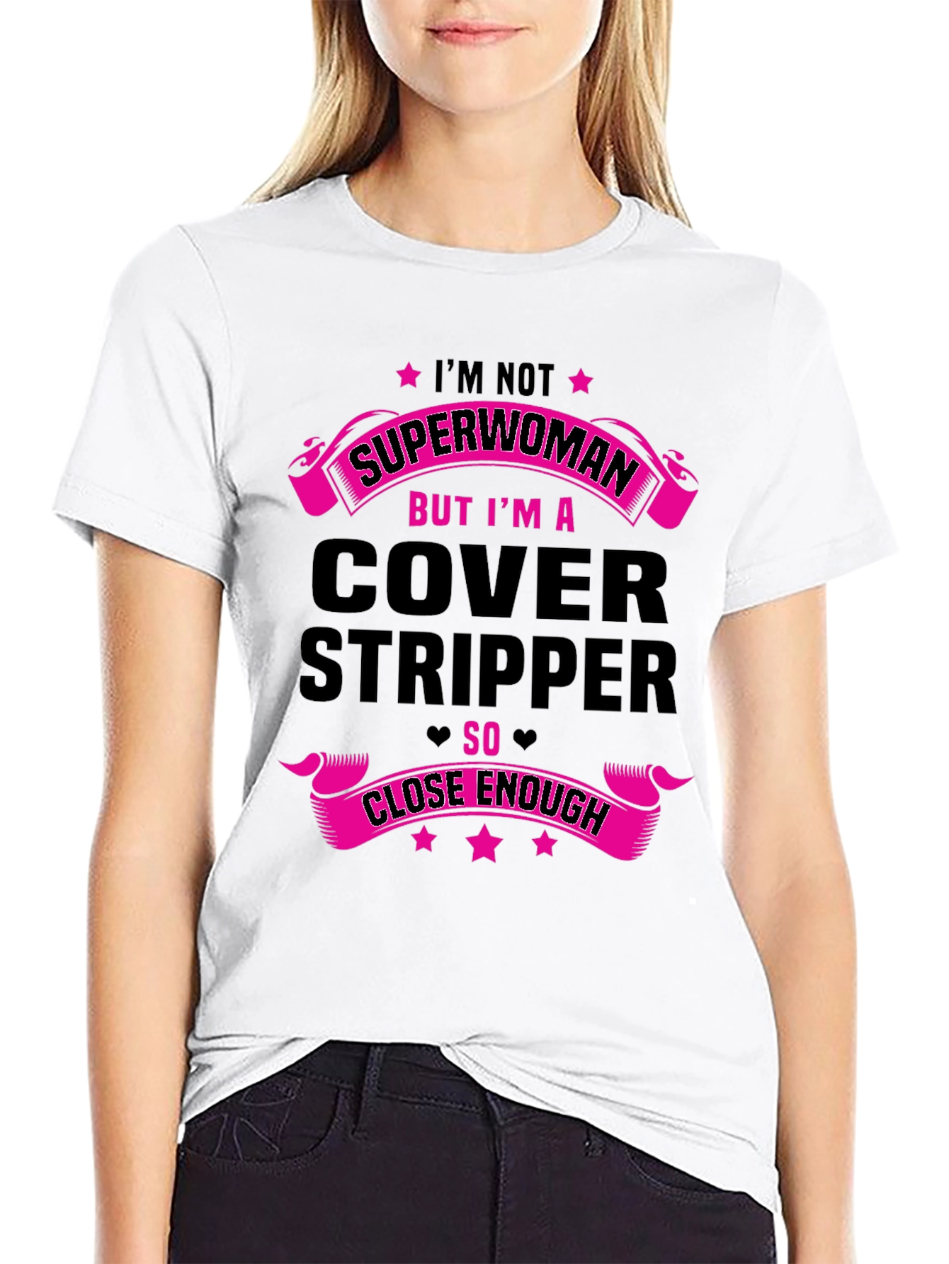 Cover Stripper Graphic Tee Funny Novelty T-Shirt
