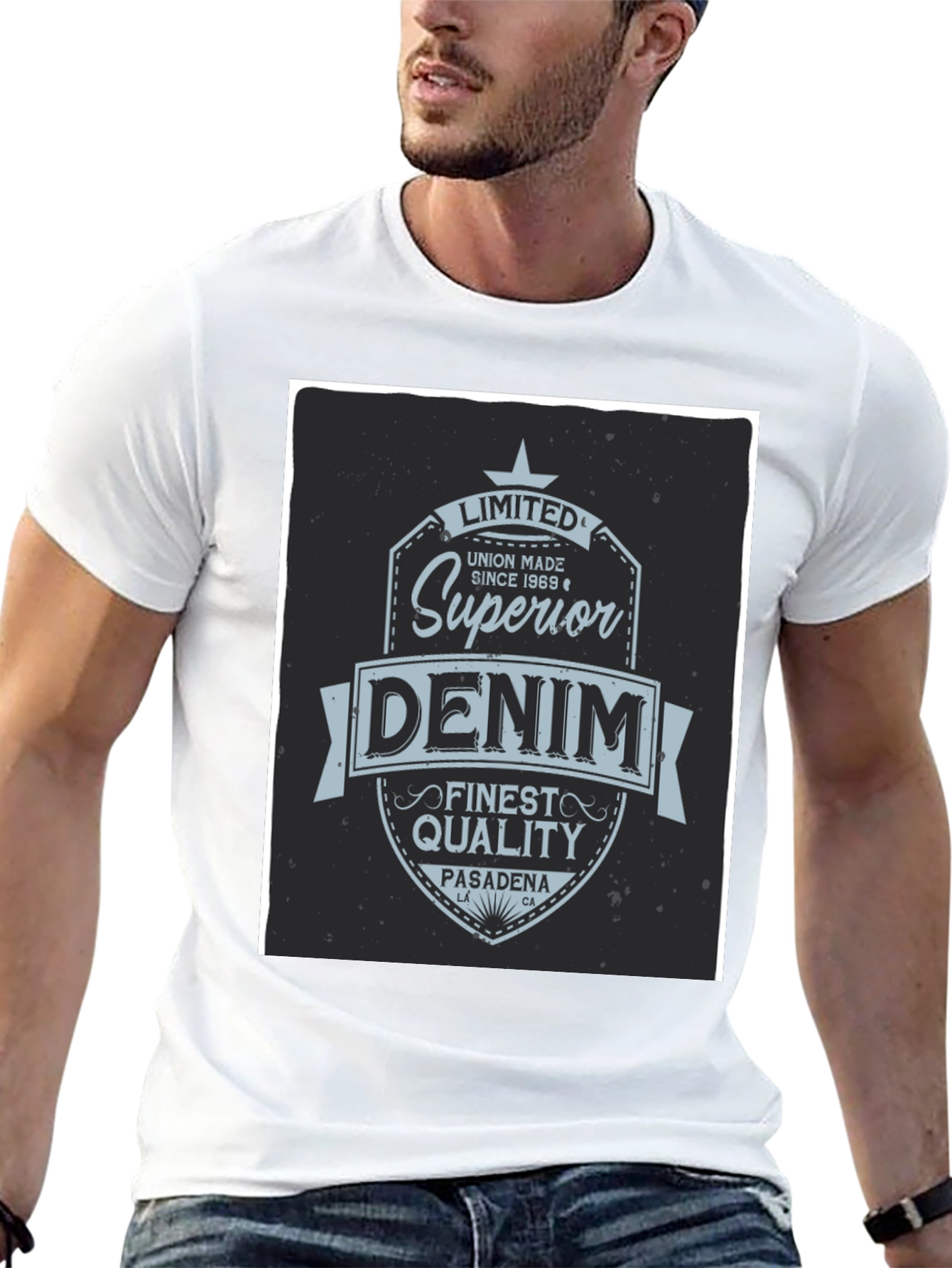 Superior Denim Graphic Tee