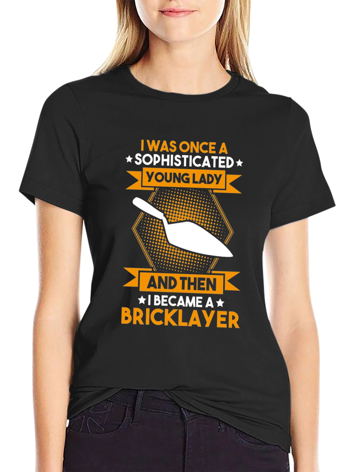 Sophisticated Bricklayer T-Shirt - Funny Construction Tee