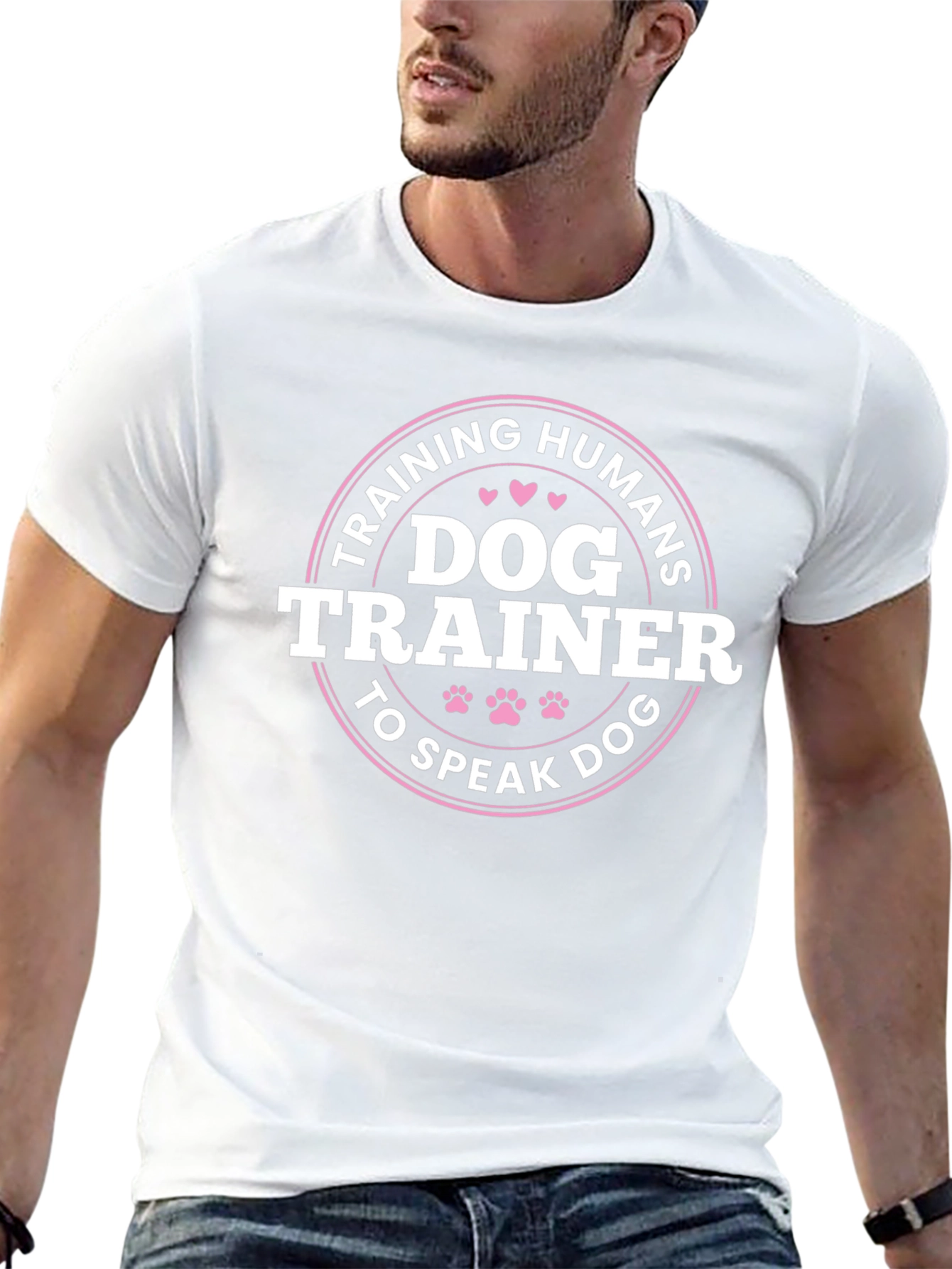Dog Trainer T-Shirt - Training Humans To Speak Dog