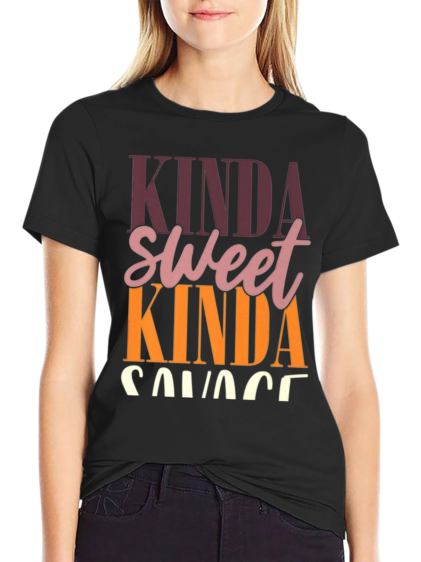 Kinda Sweet Kinda Savage Graphic T-Shirt