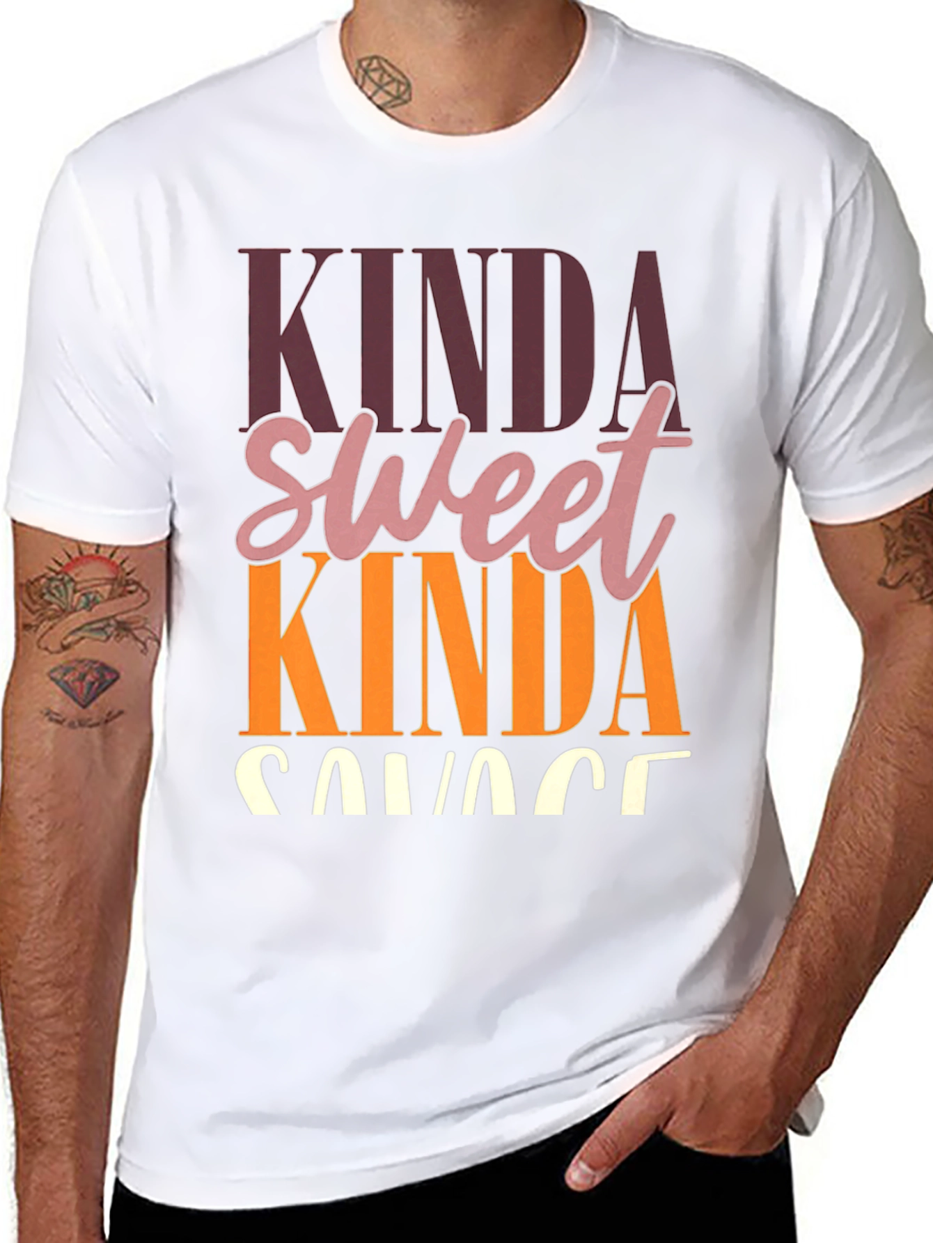 Kinda Sweet Kinda Savage Graphic T-Shirt