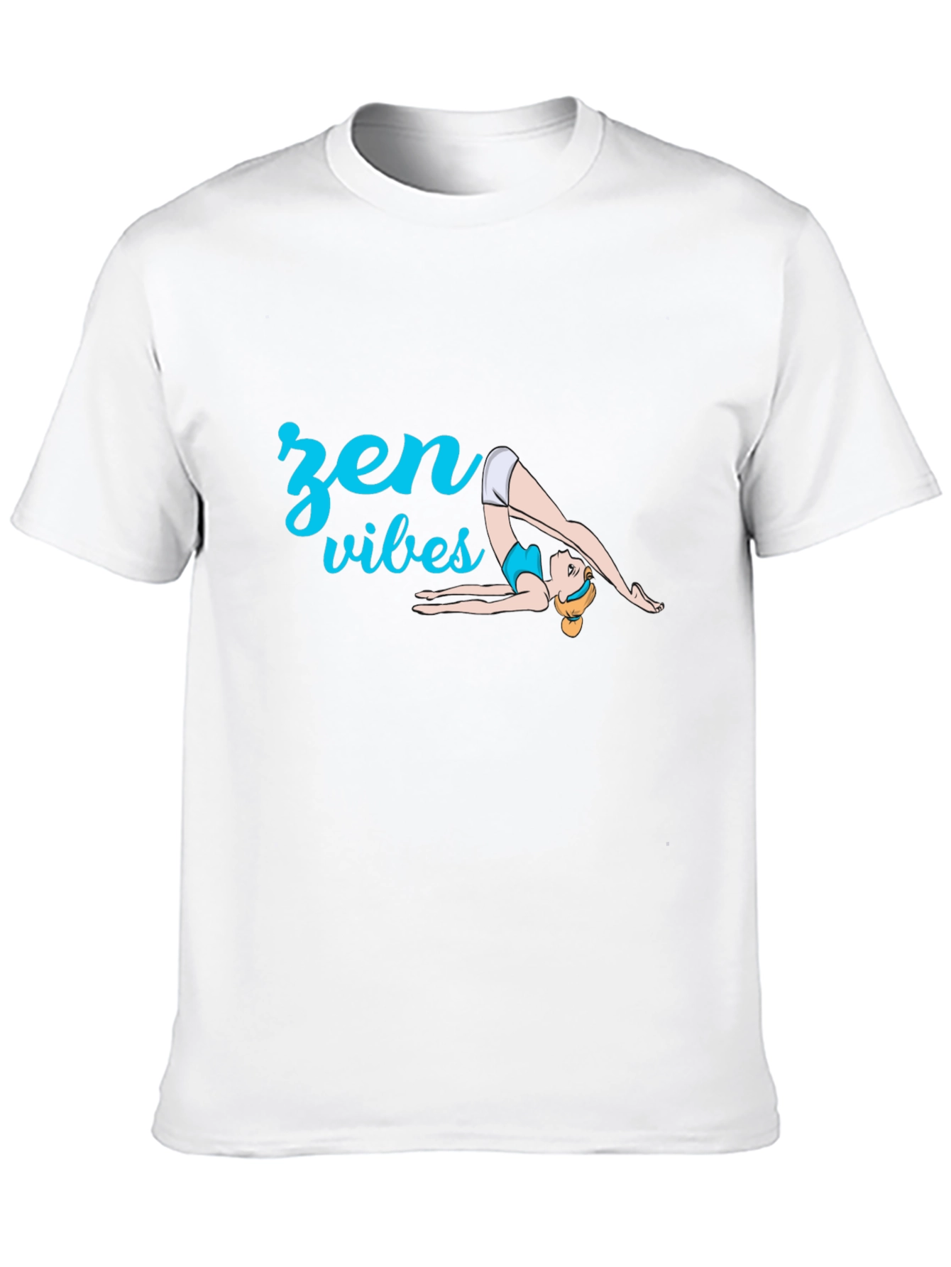 Zen Vibes Yoga T-Shirt - Black