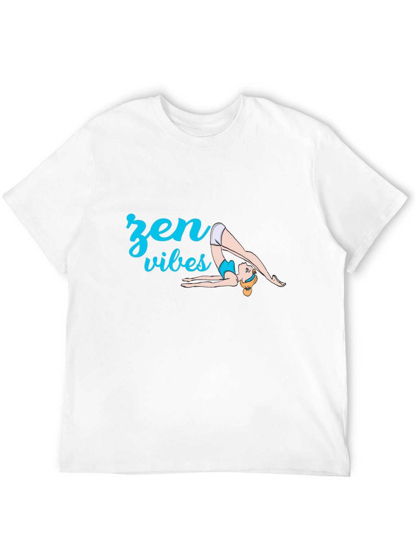 Zen Vibes Yoga T-Shirt - Black
