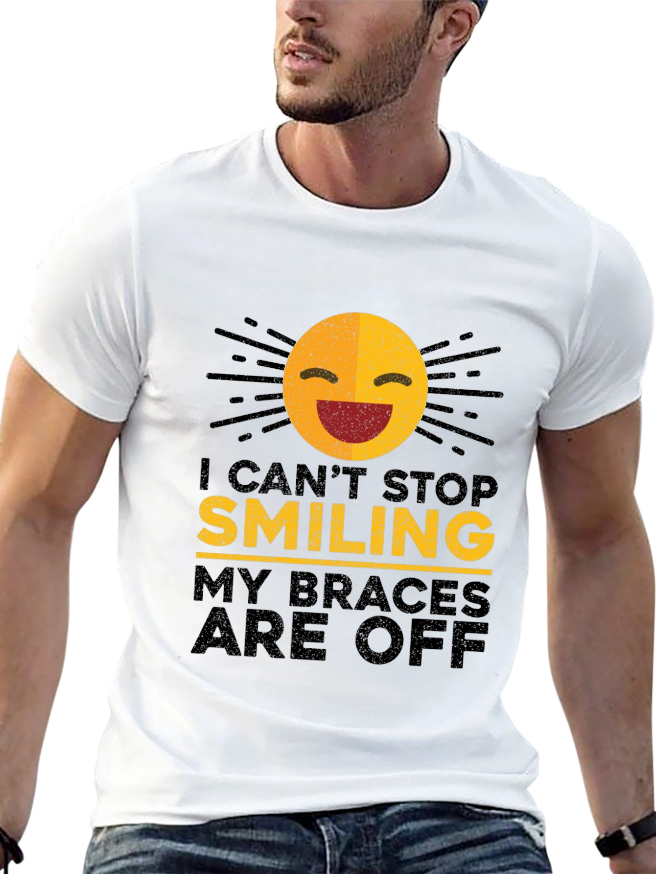 Smiling Braces Off T-Shirt