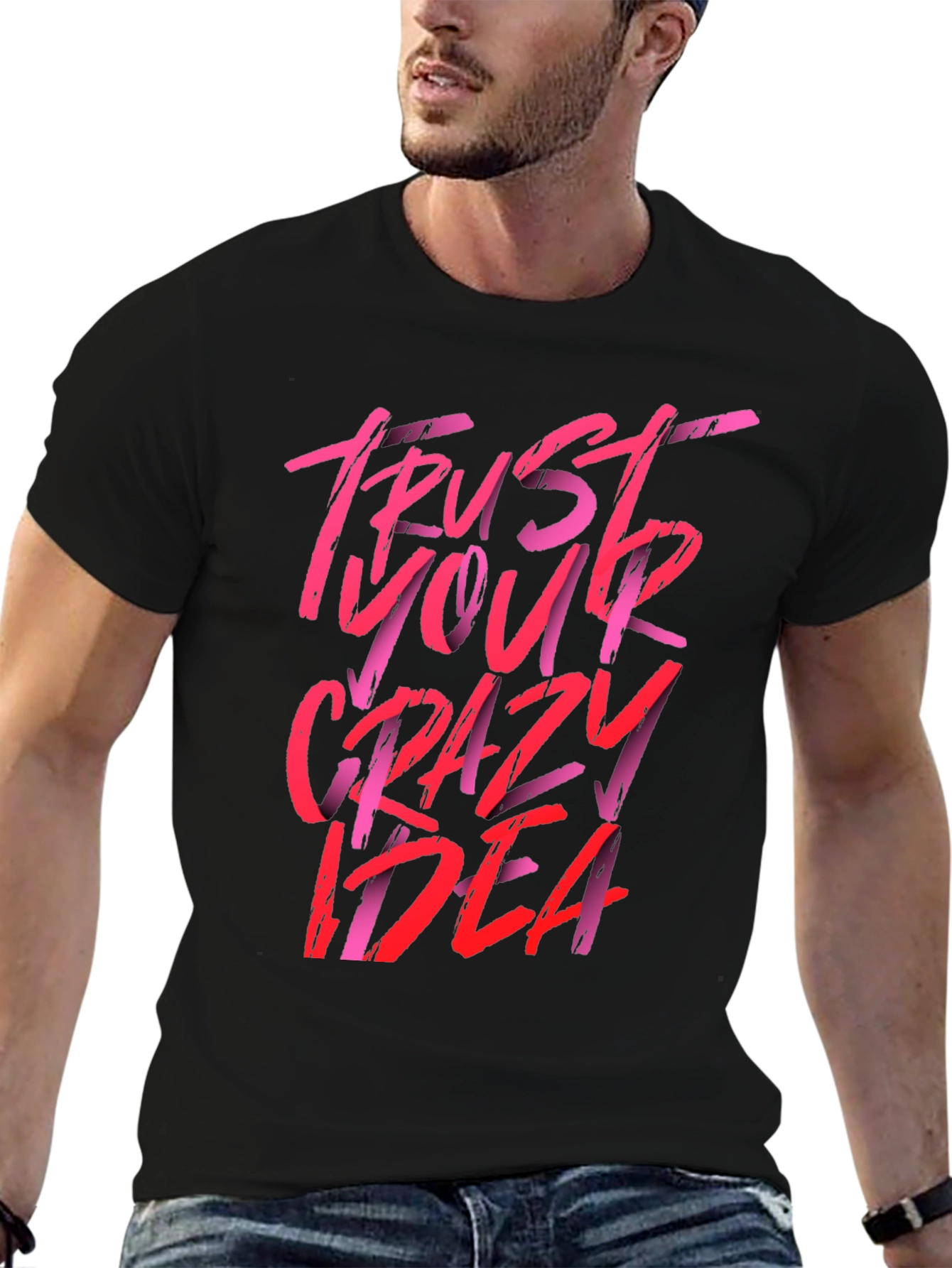 Trust Your Crazy Idea Graphic Tee