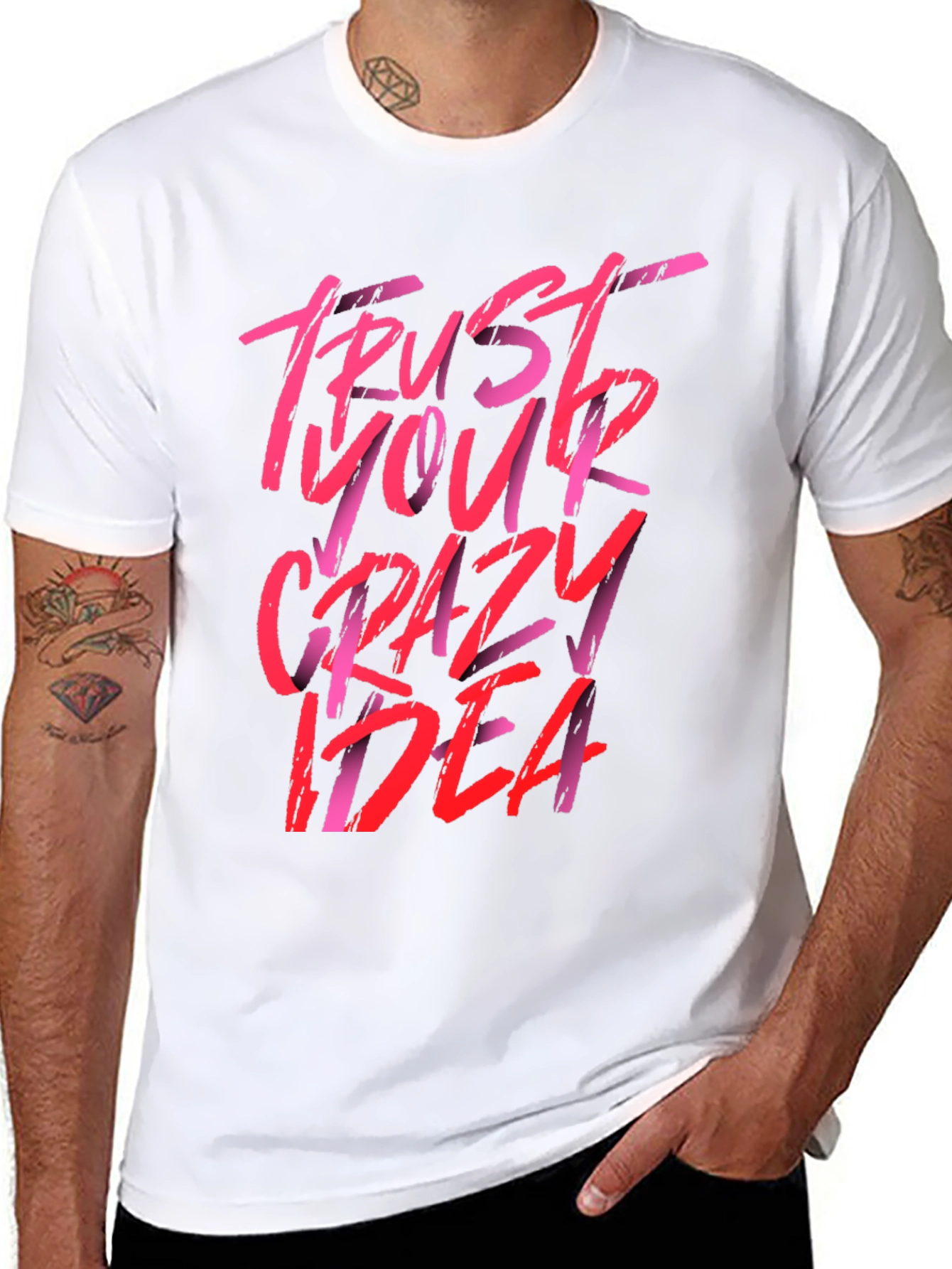 Trust Your Crazy Idea Graphic Tee