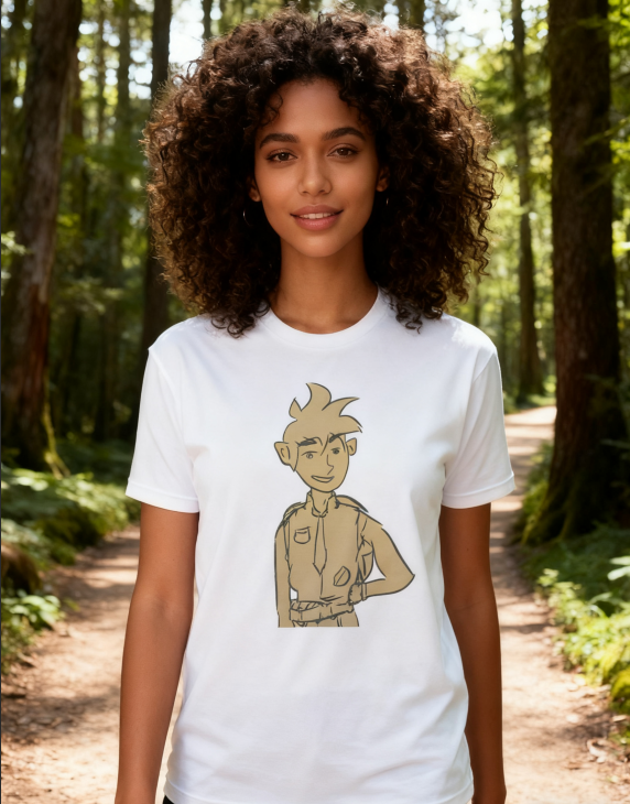 Cartoon Character Graphic Tee