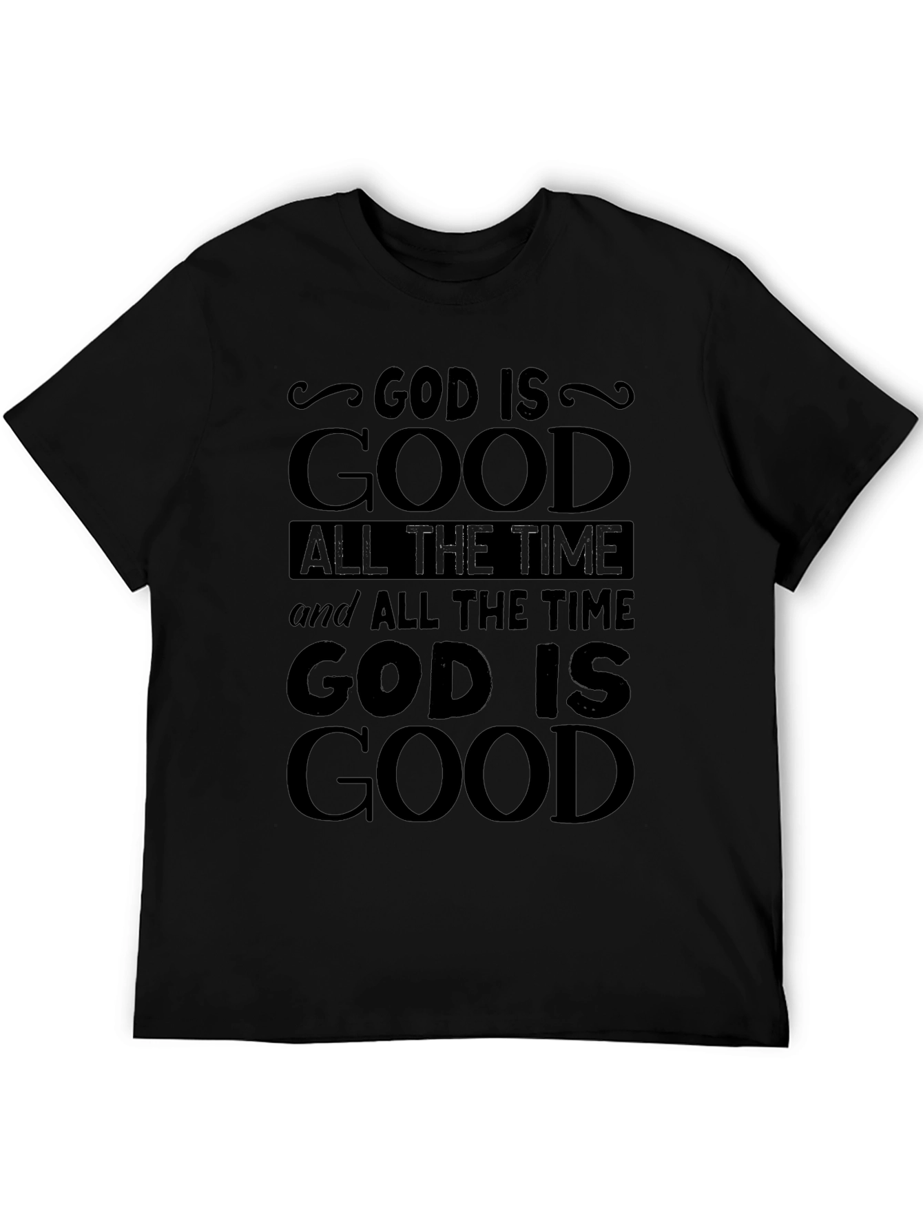 God Is Good Graphic Tee - Religious T-Shirt