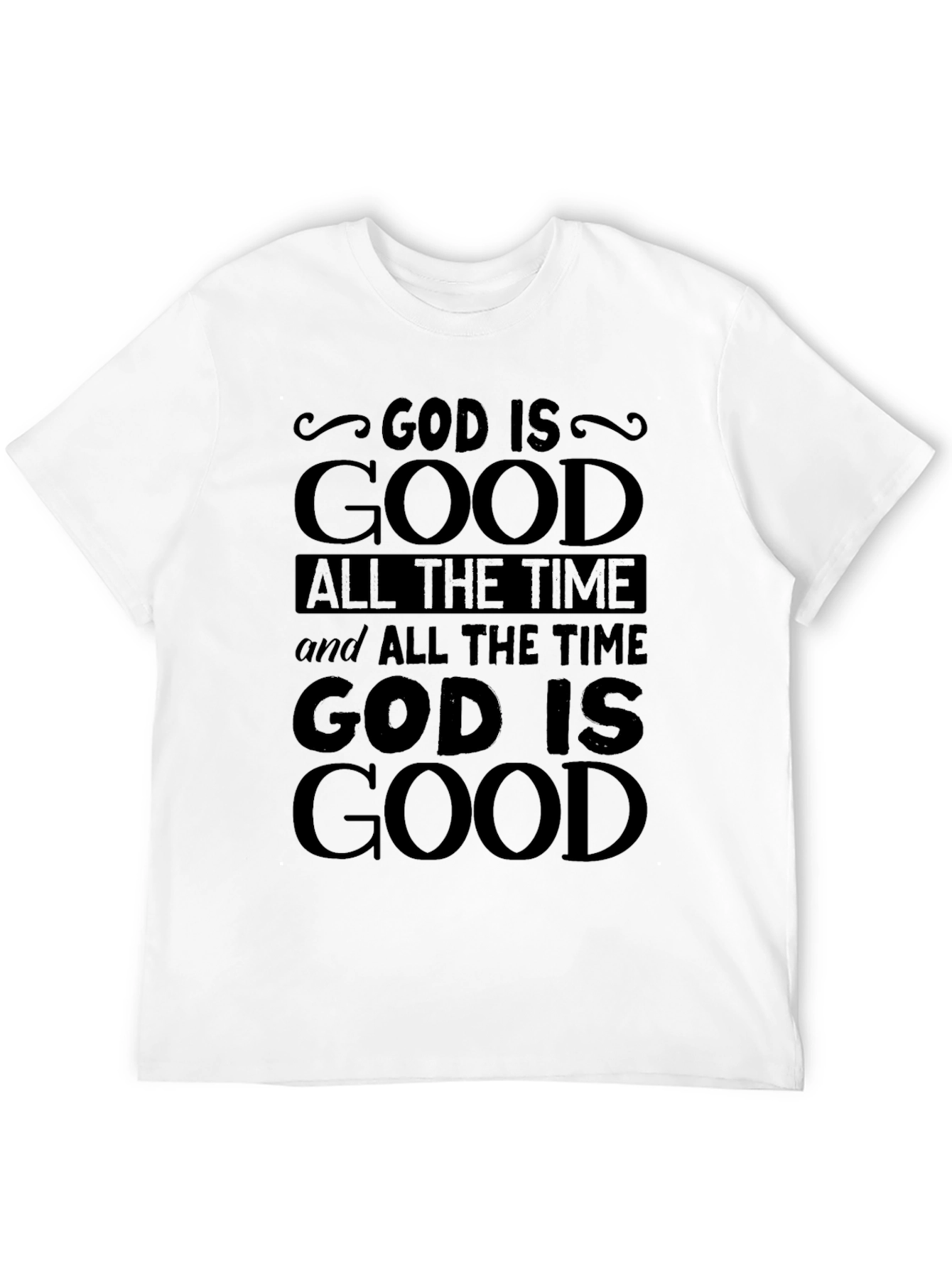 God Is Good Graphic Tee - Religious T-Shirt