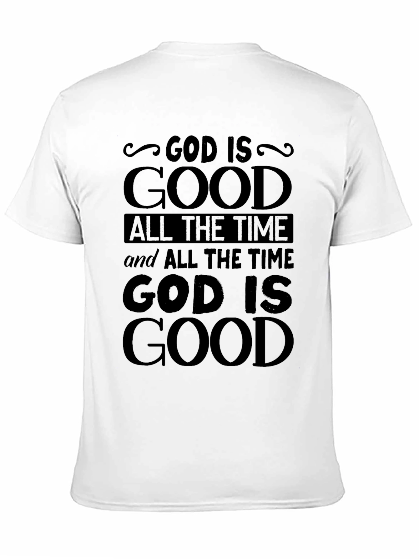 God Is Good Graphic Tee - Religious T-Shirt