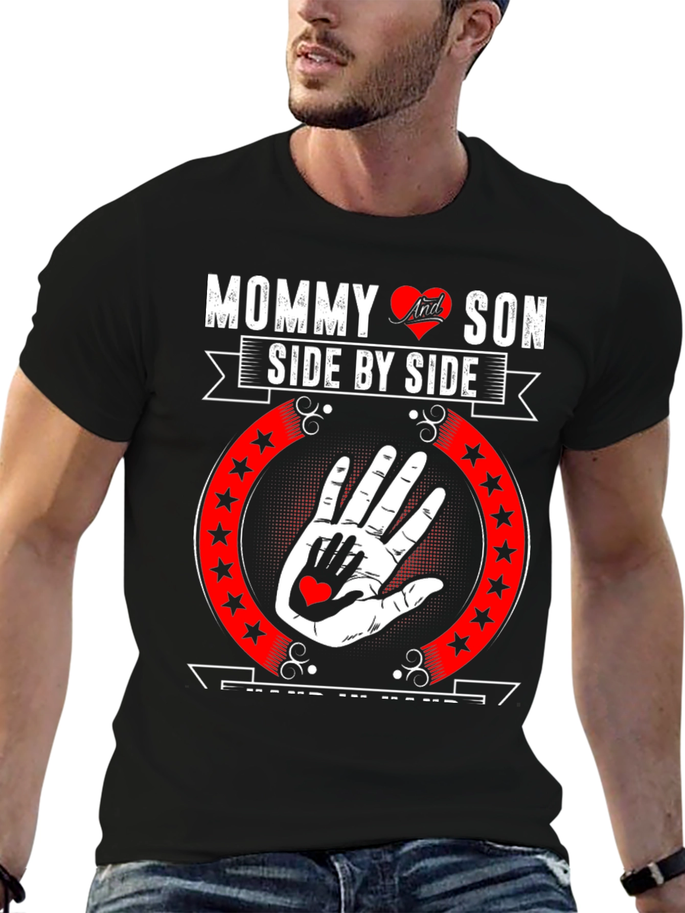 Mommy and Son Side by Side T-Shirt