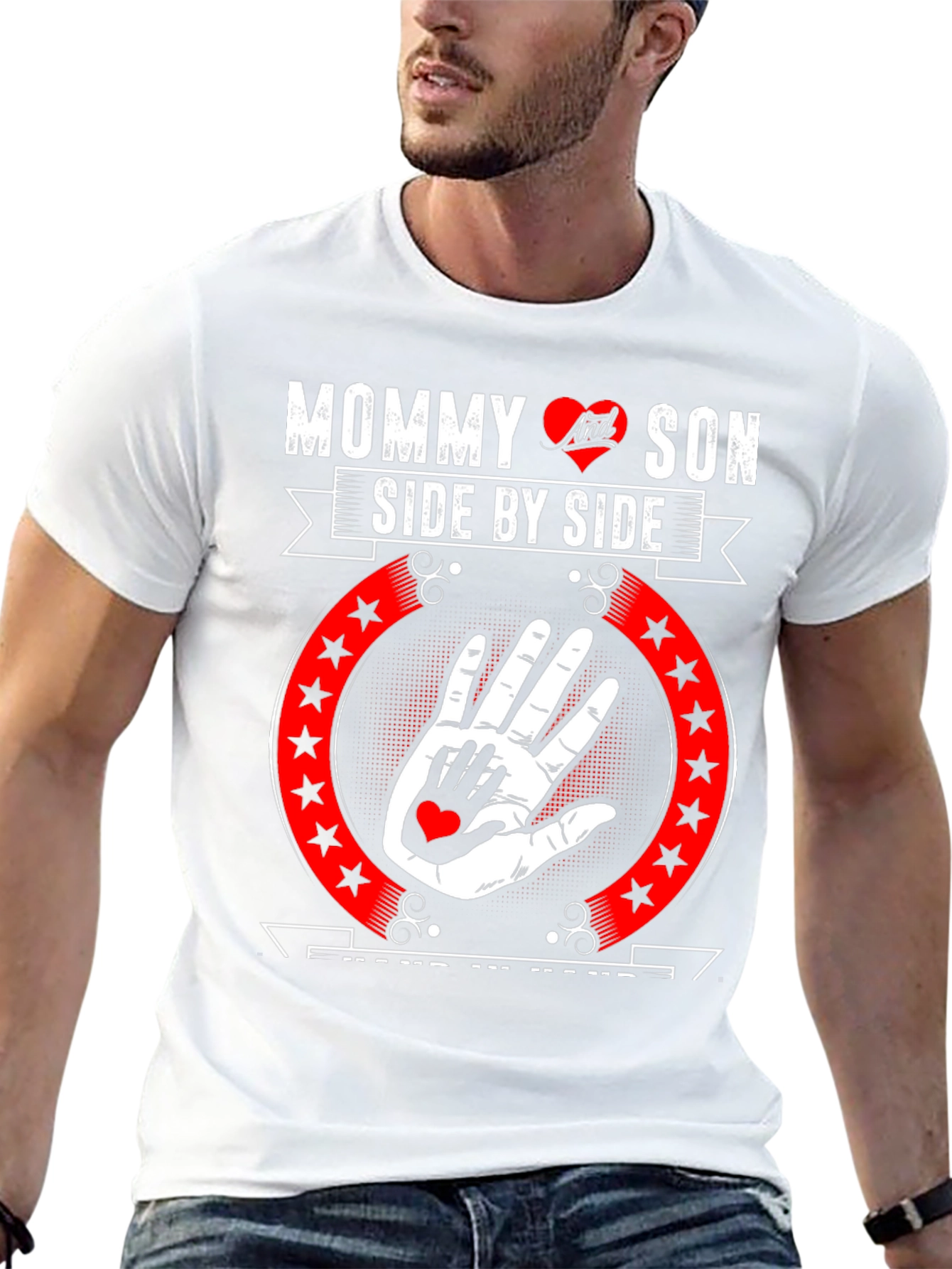 Mommy and Son Side by Side T-Shirt