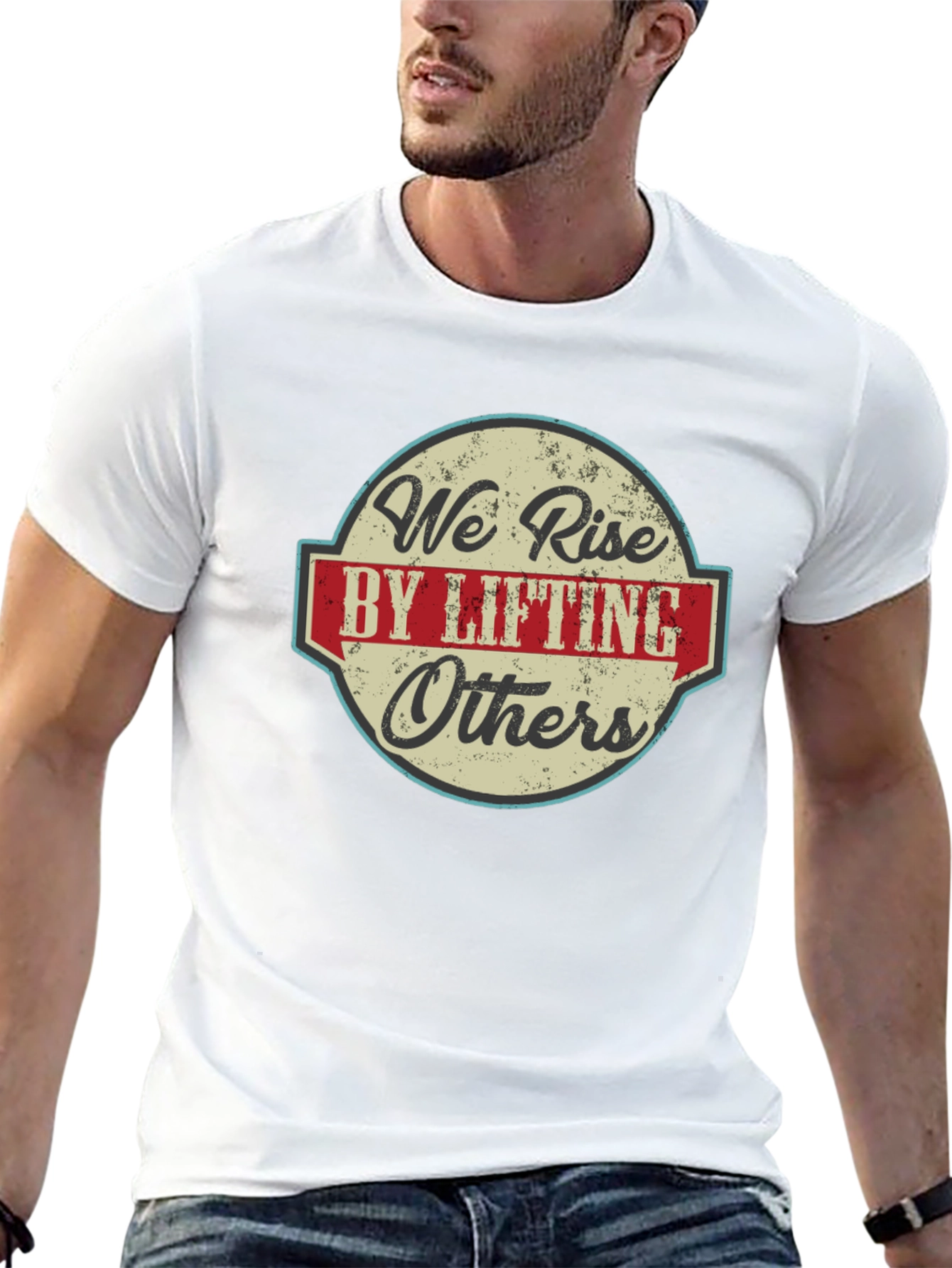 We Rise by Lifting Others Graphic T-Shirt