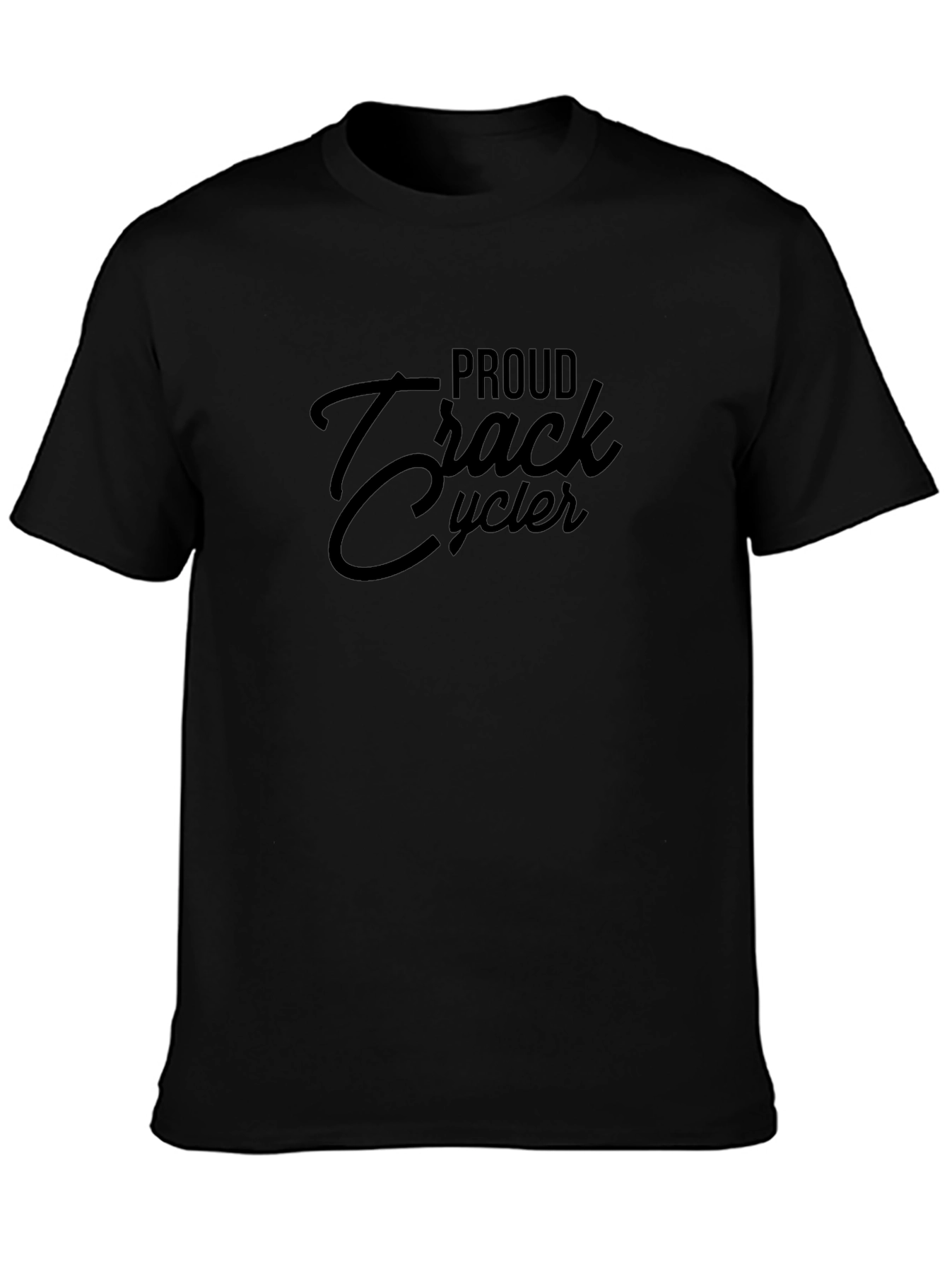 Proud Track Cycler Black T-Shirt