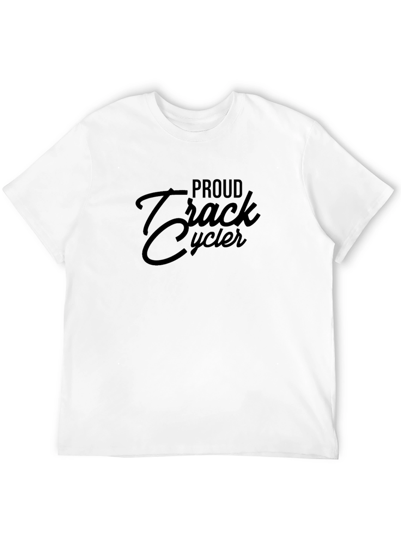 Proud Track Cycler Black T-Shirt