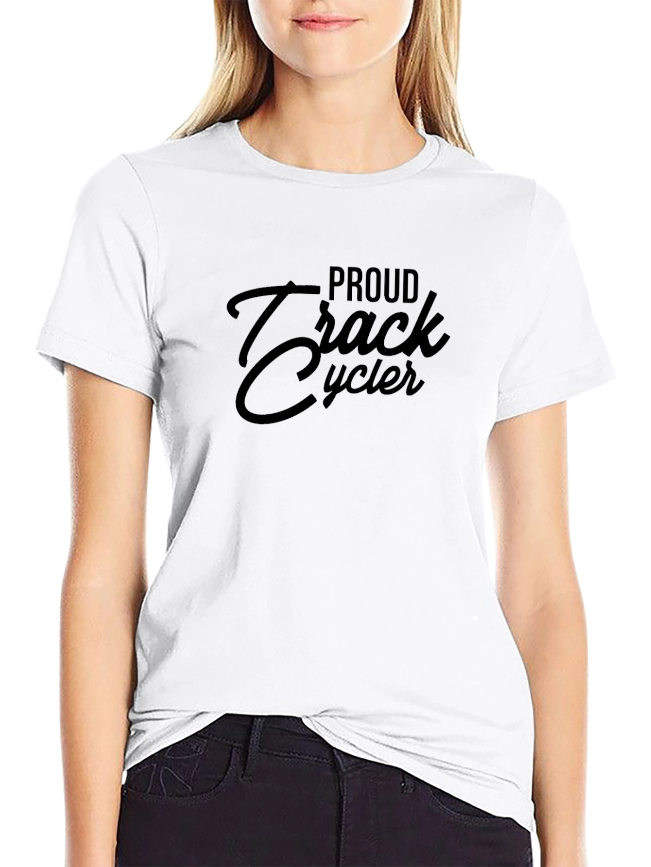 Proud Track Cycler Black T-Shirt