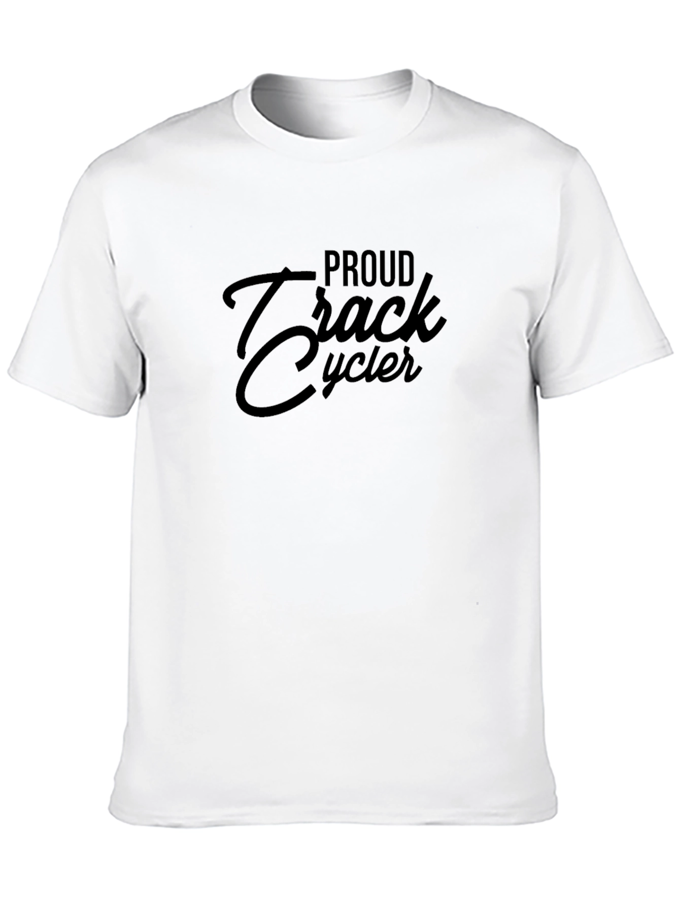 Proud Track Cycler Black T-Shirt