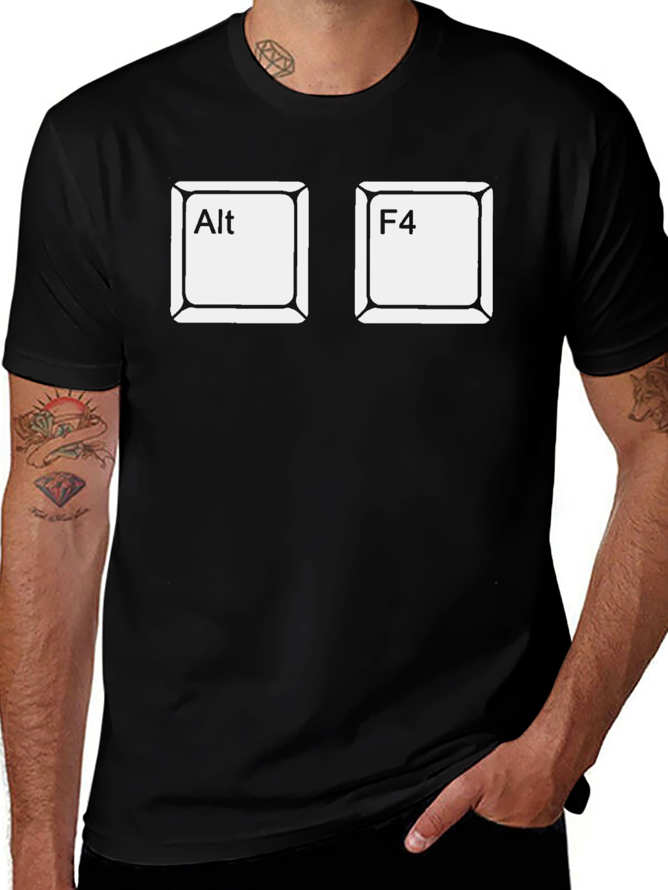 Alt + F4 T-Shirt - Funny Computer Geek Tee