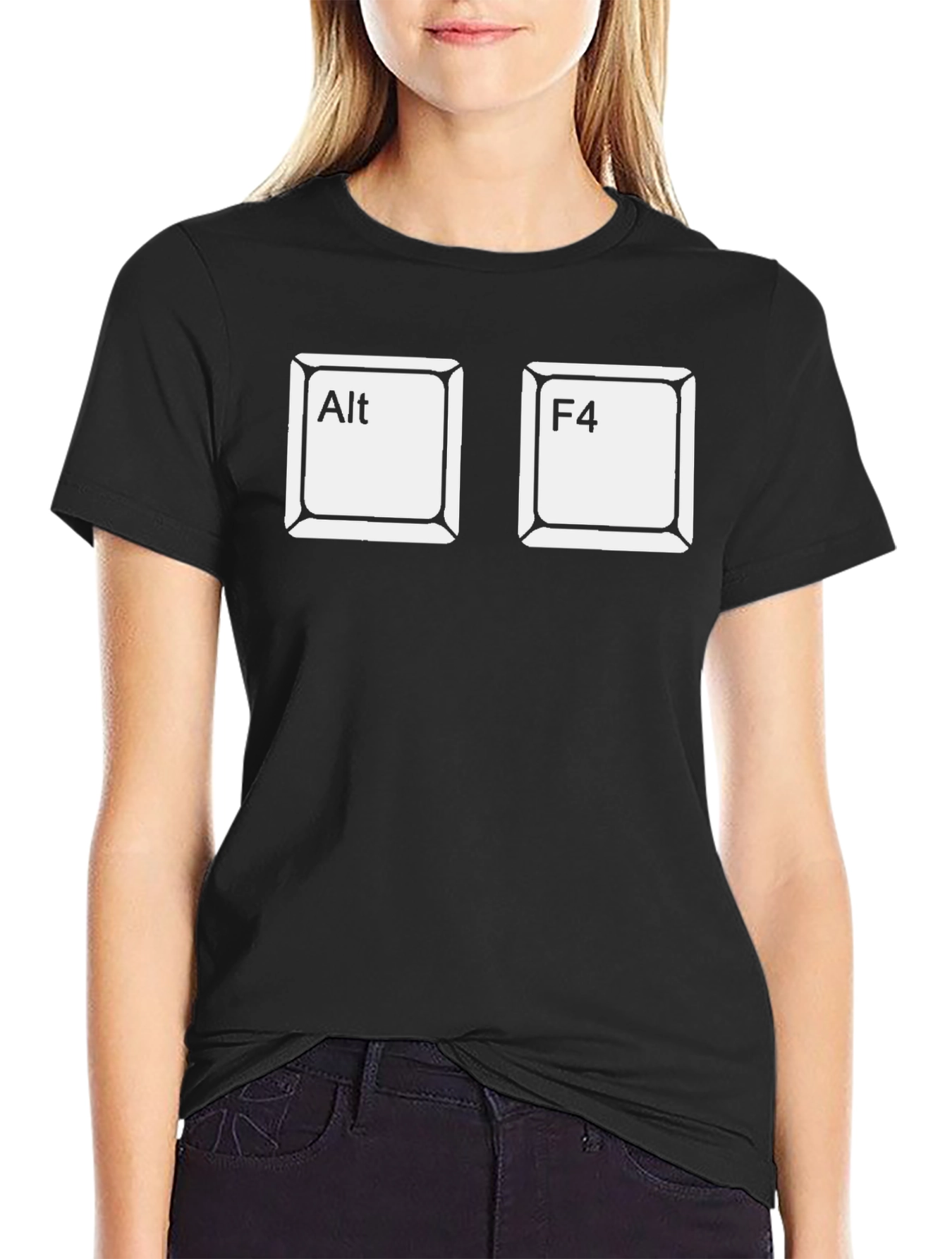 Alt + F4 T-Shirt - Funny Computer Geek Tee