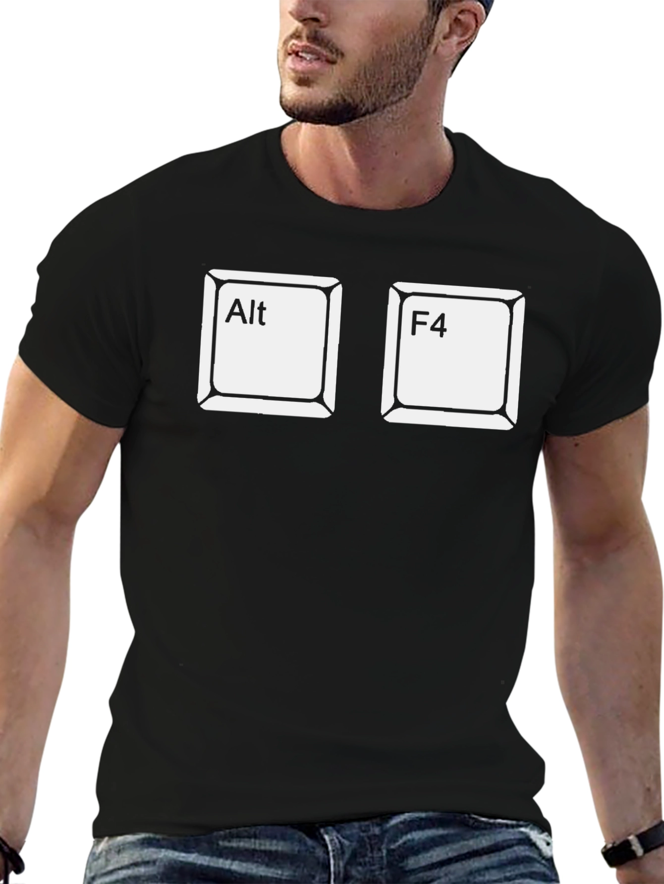 Alt + F4 T-Shirt - Funny Computer Geek Tee