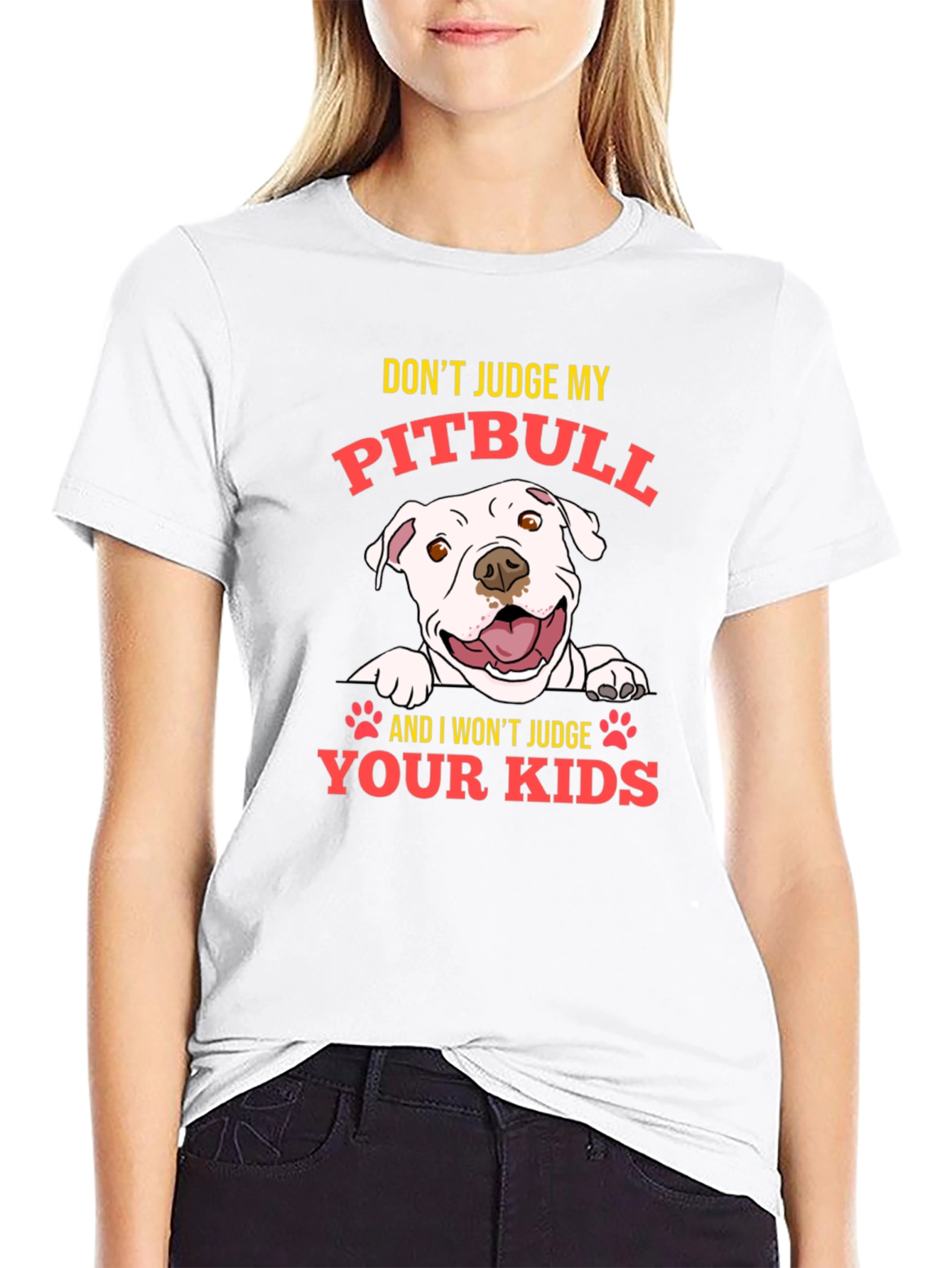 Pitbull Lover Graphic T-Shirt