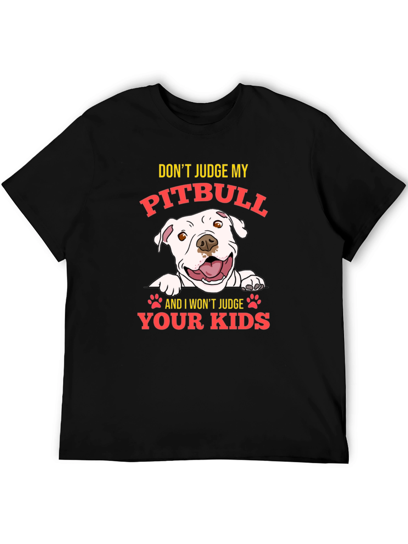 Pitbull Lover Graphic T-Shirt