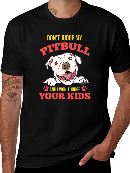 Pitbull Lover Graphic T-Shirt