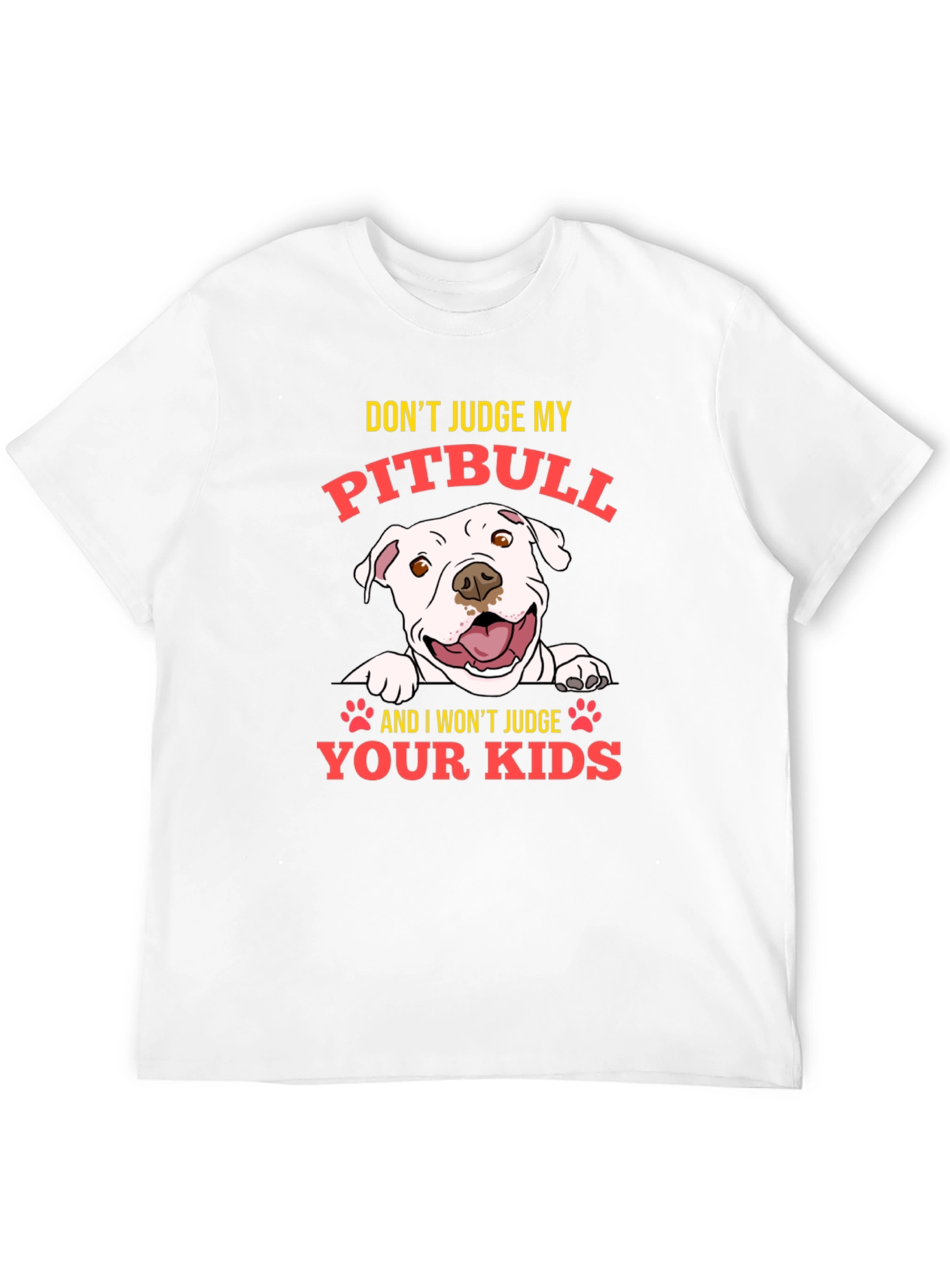 Pitbull Lover Graphic T-Shirt