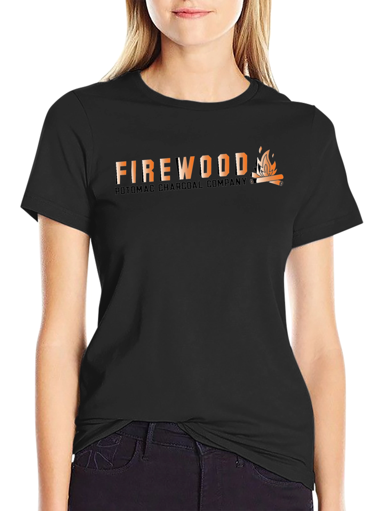 Firewood Potomac Charcoal Company Graphic Tee