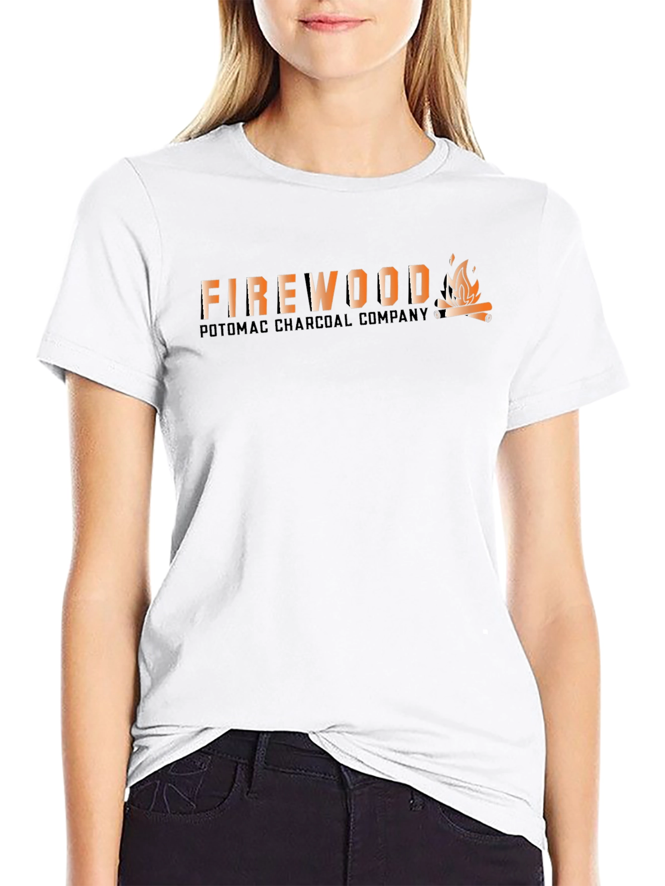 Firewood Potomac Charcoal Company Graphic Tee