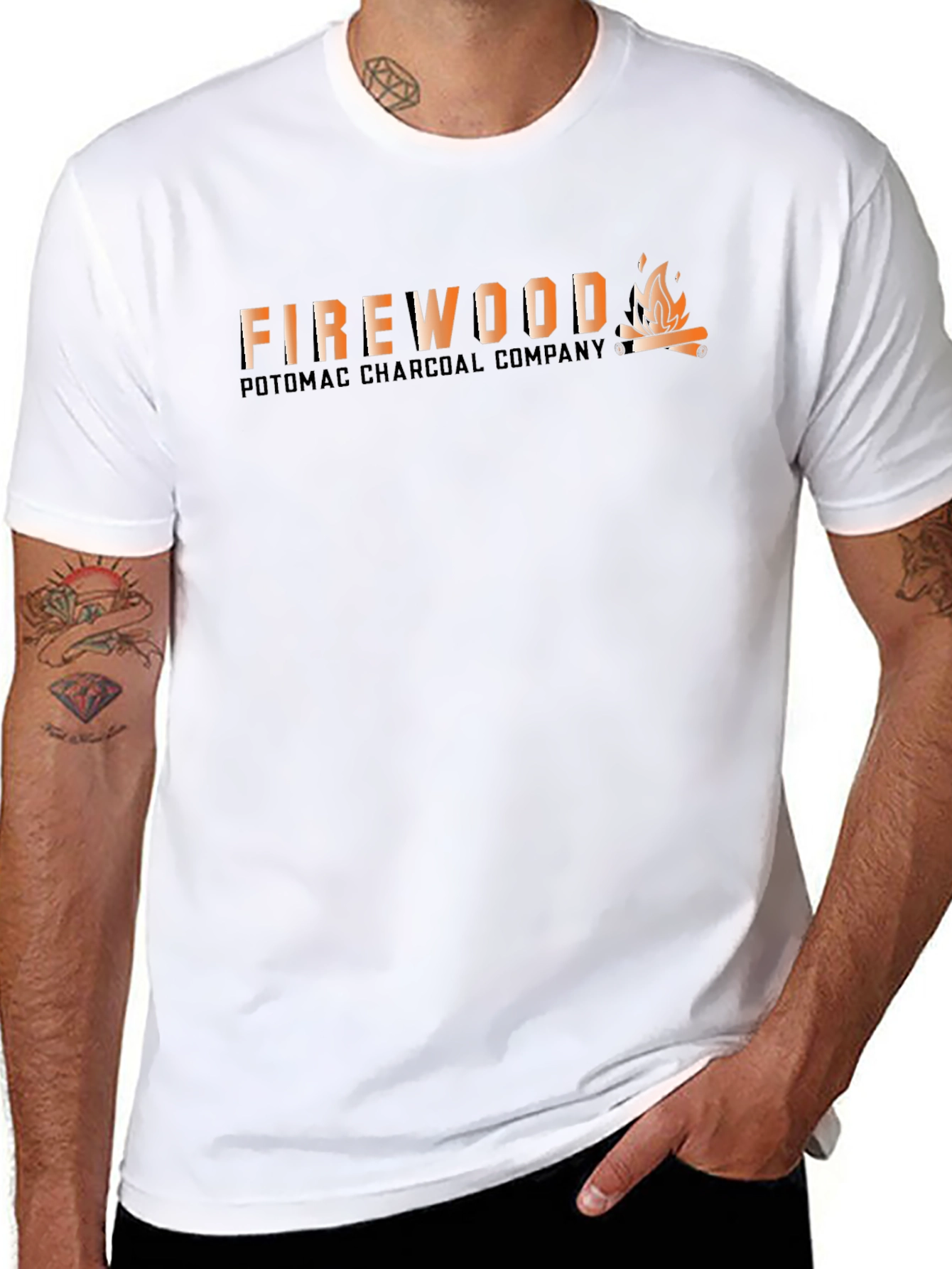 Firewood Potomac Charcoal Company Graphic Tee