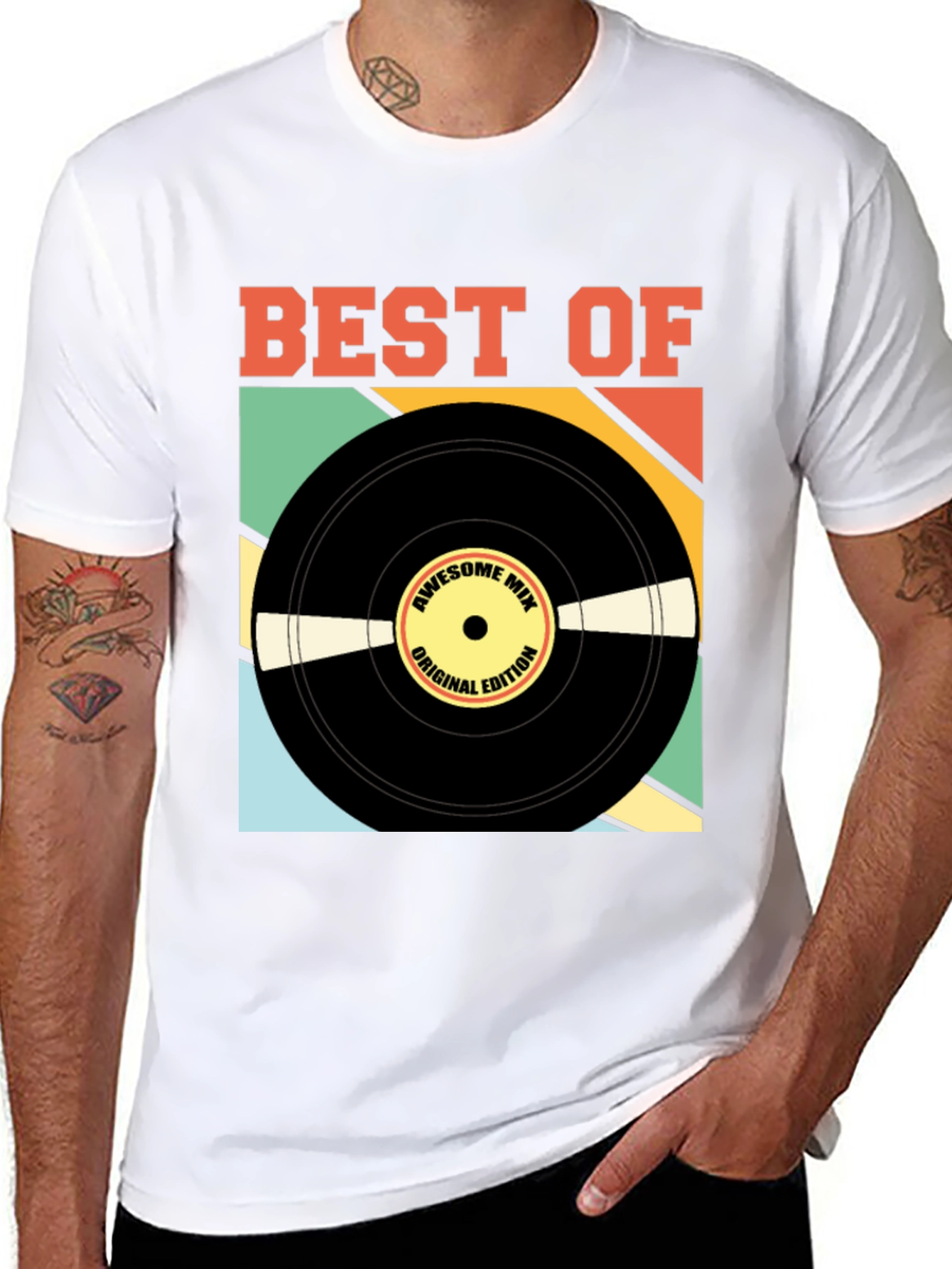 Retro Vinyl Record Best Of T-Shirt