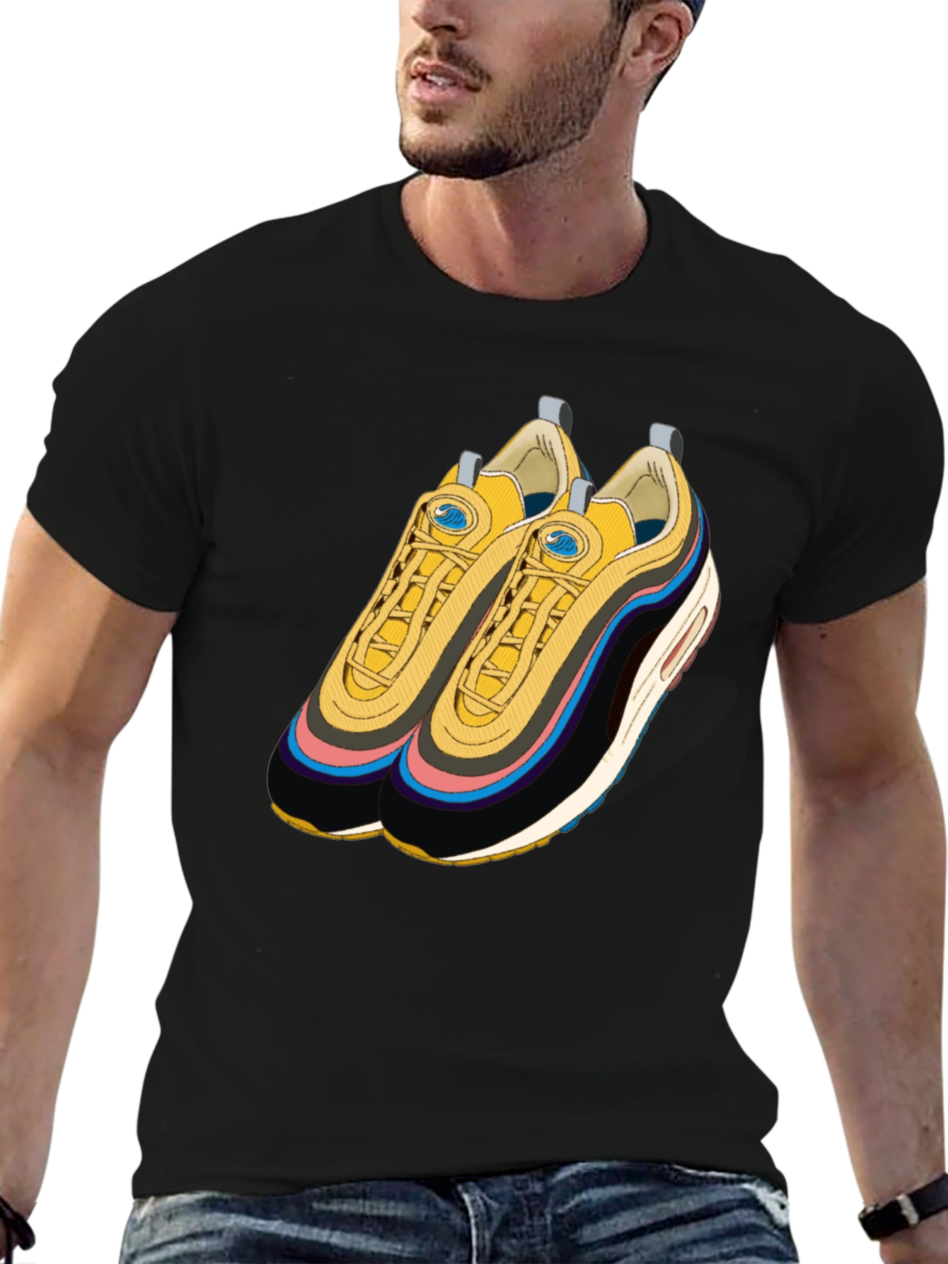 Sneaker Graphic T-Shirt - Casual Style