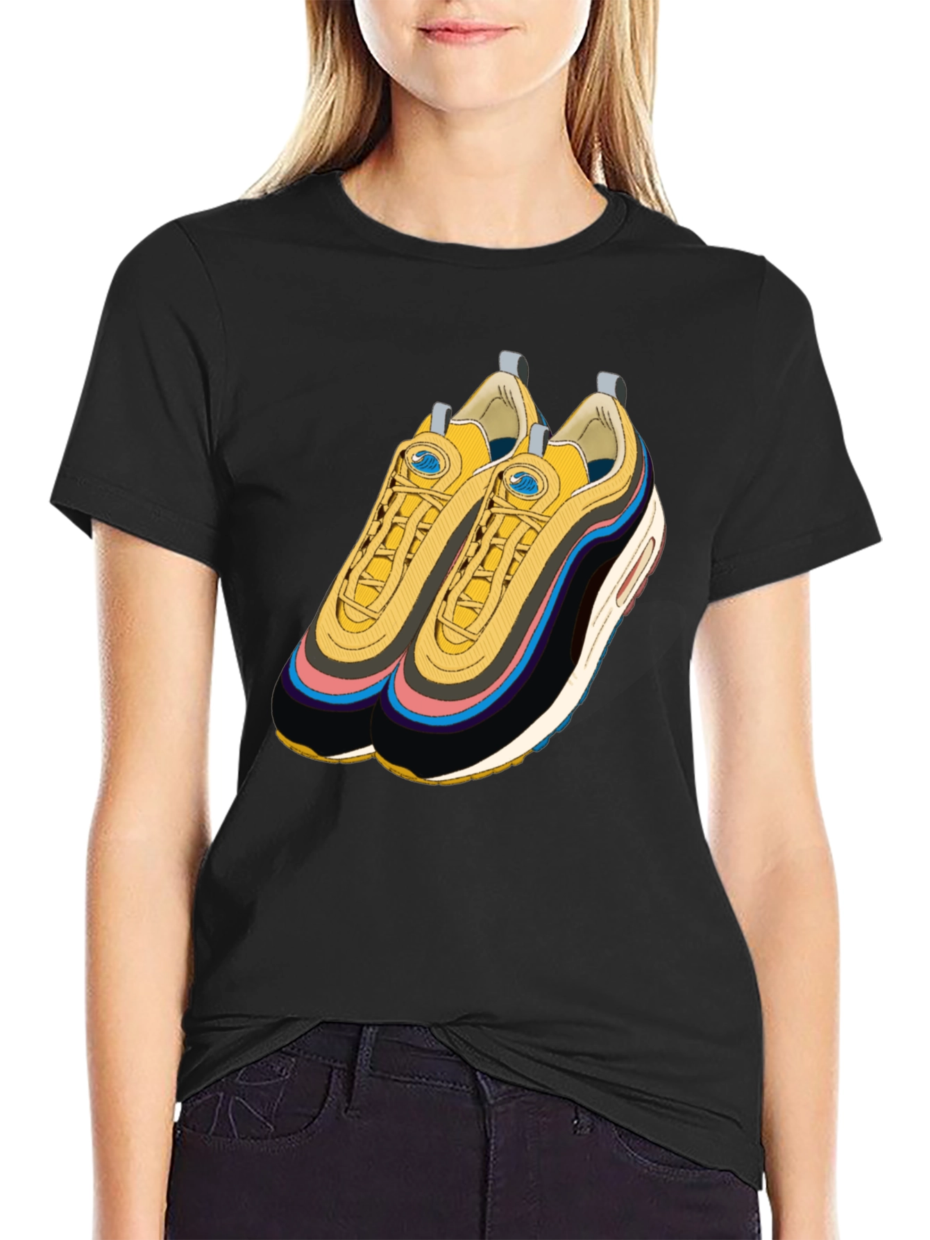 Sneaker Graphic T-Shirt - Casual Style
