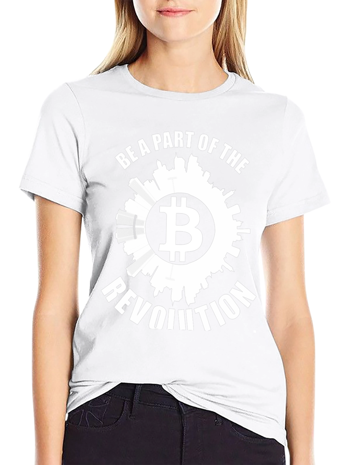 Bitcoin Revolution Graphic Tee - Black
