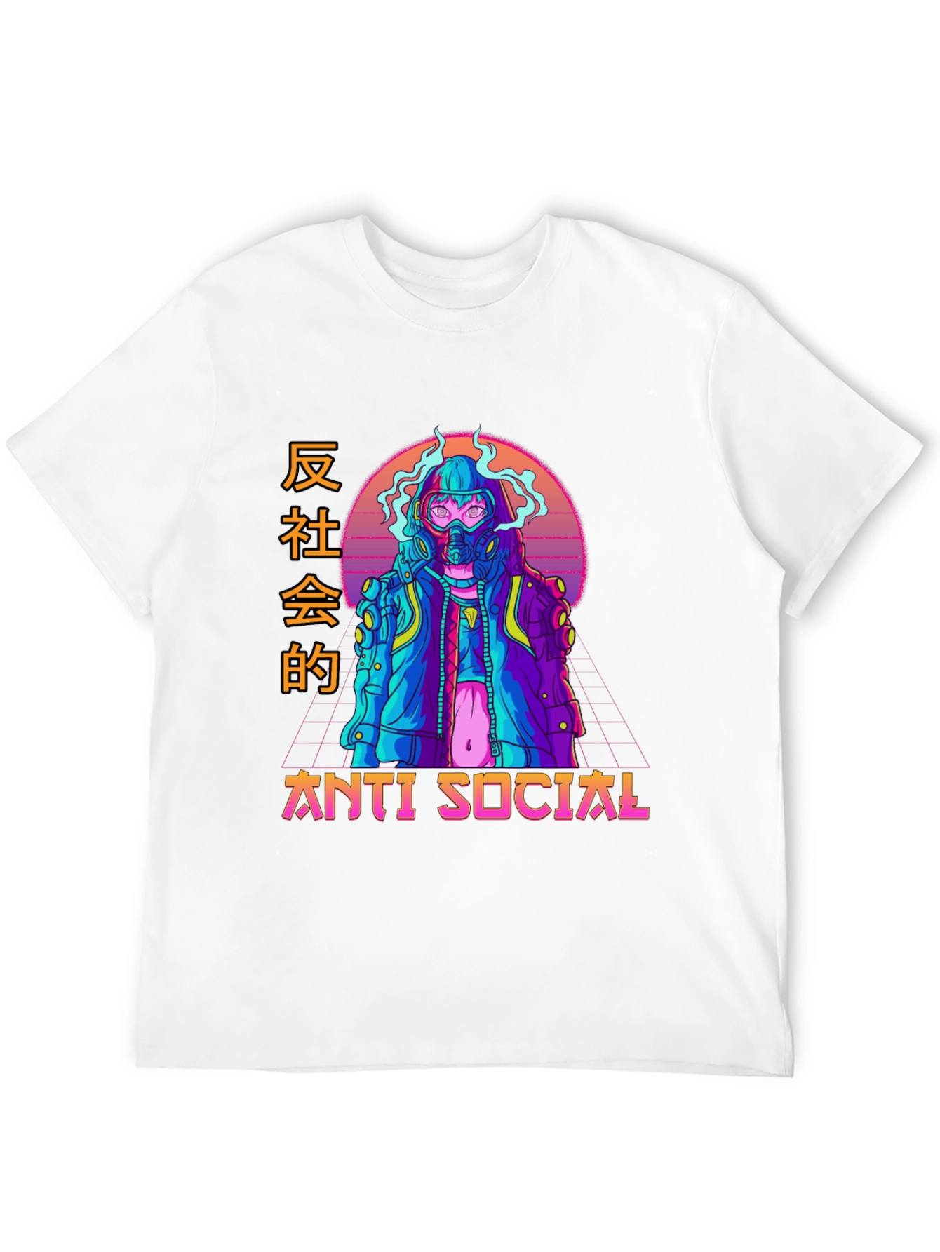 Anti Social Cyberpunk T-Shirt