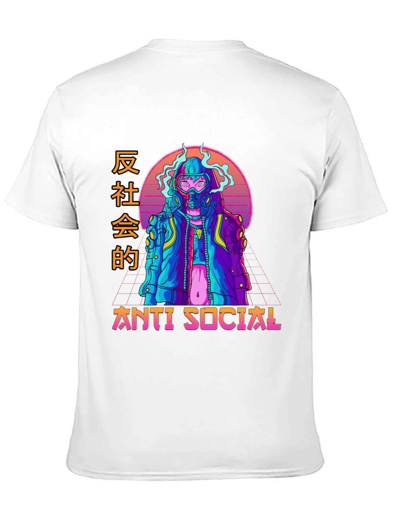 Anti Social Cyberpunk T-Shirt