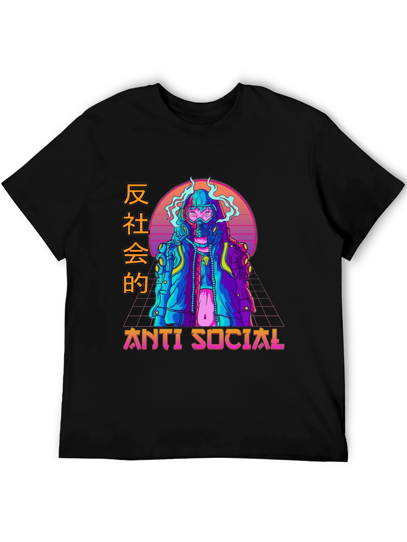 Anti Social Cyberpunk T-Shirt
