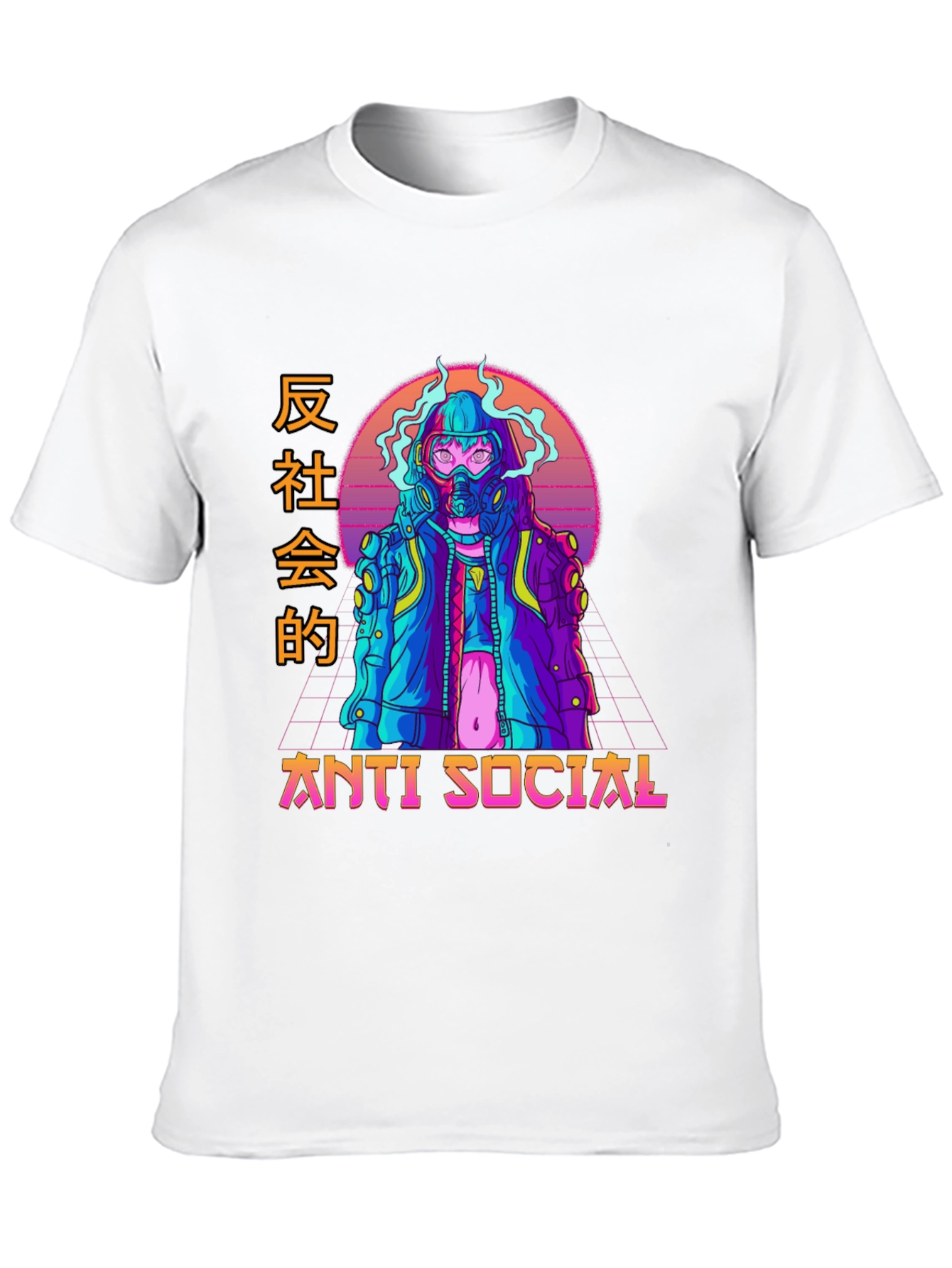 Anti Social Cyberpunk T-Shirt