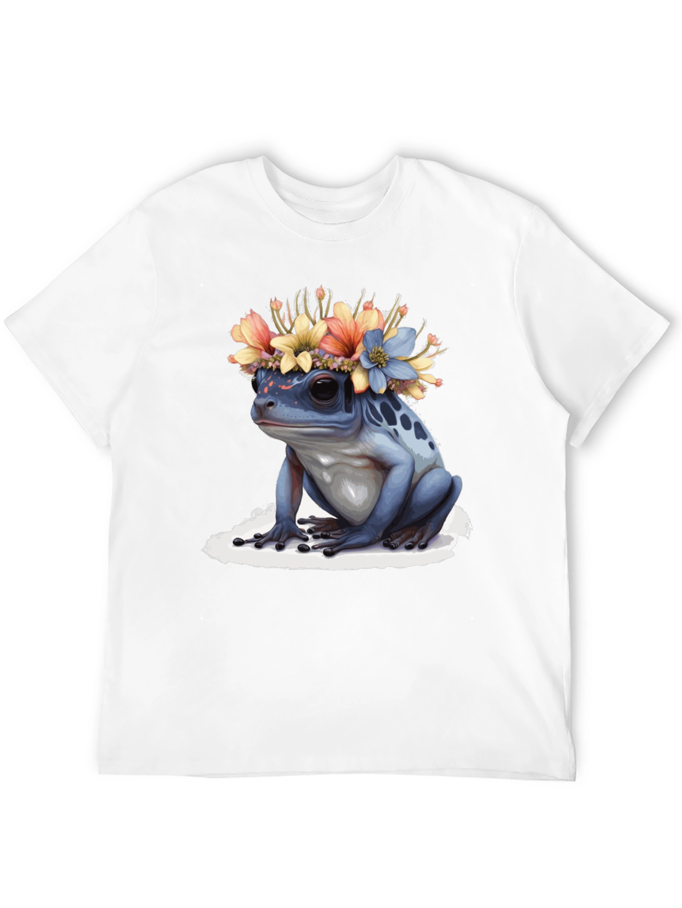 Frog with Flower Crown T-Shirt