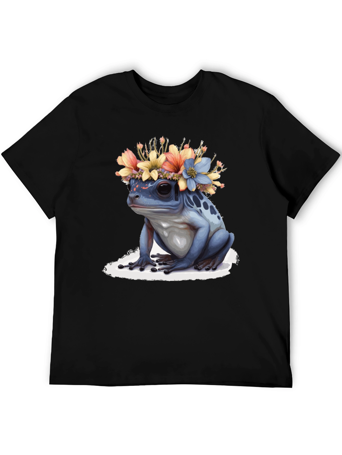 Frog with Flower Crown T-Shirt