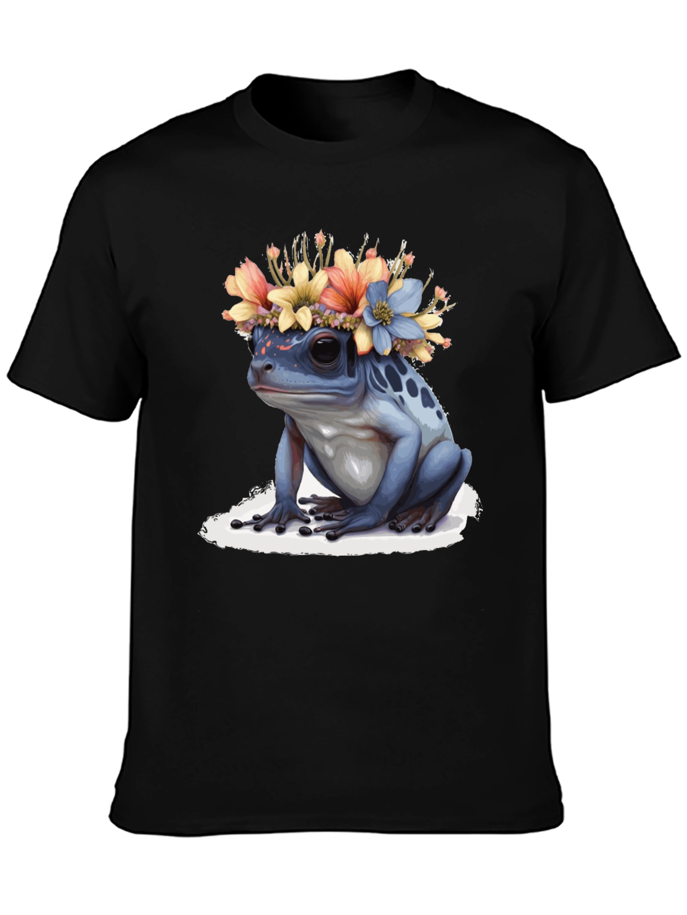 Frog with Flower Crown T-Shirt