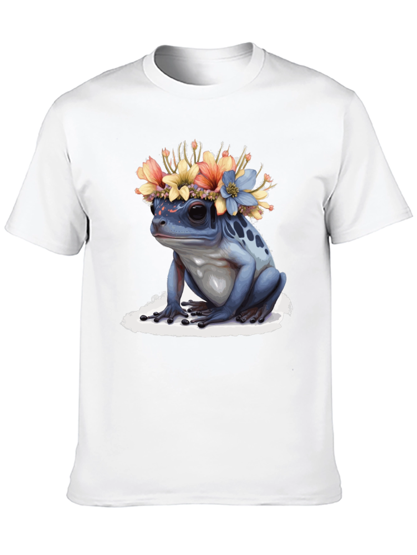 Frog with Flower Crown T-Shirt