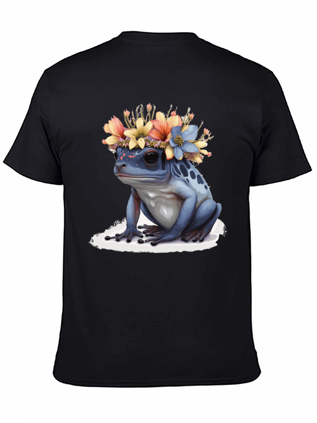 Frog with Flower Crown T-Shirt