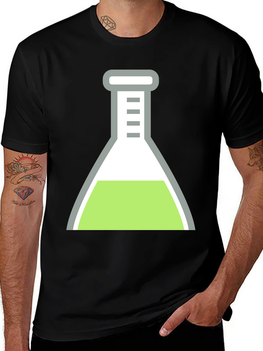 Science Beaker Graphic T-Shirt