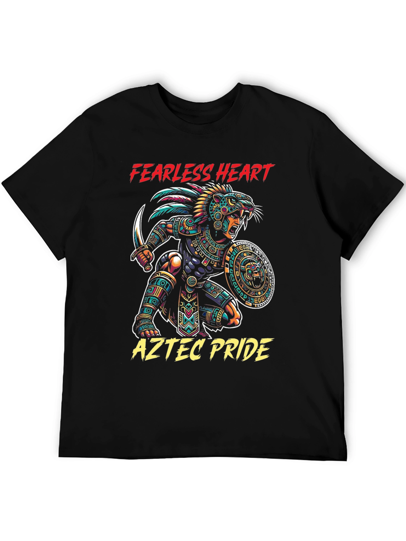 Fearless Heart Aztec Pride Graphic Tee