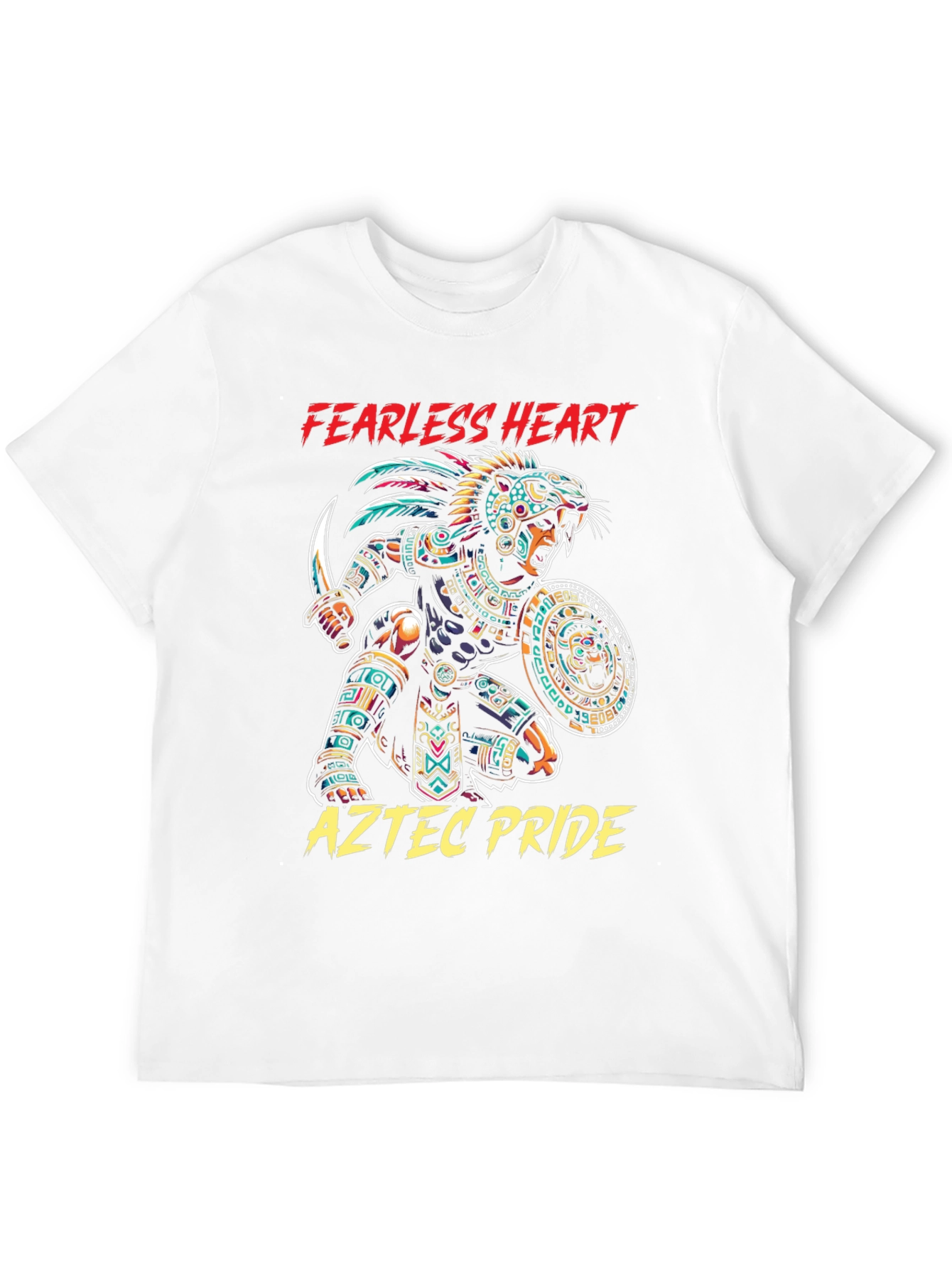 Fearless Heart Aztec Pride Graphic Tee